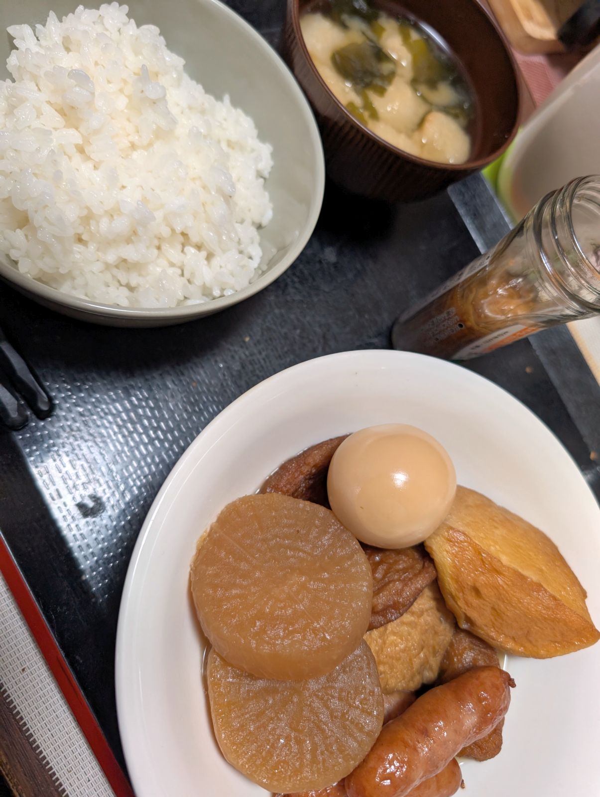 本日の朝食兼昼食