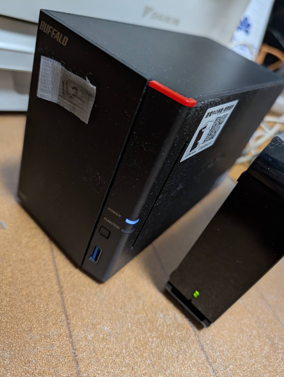新NASへのデータ移行