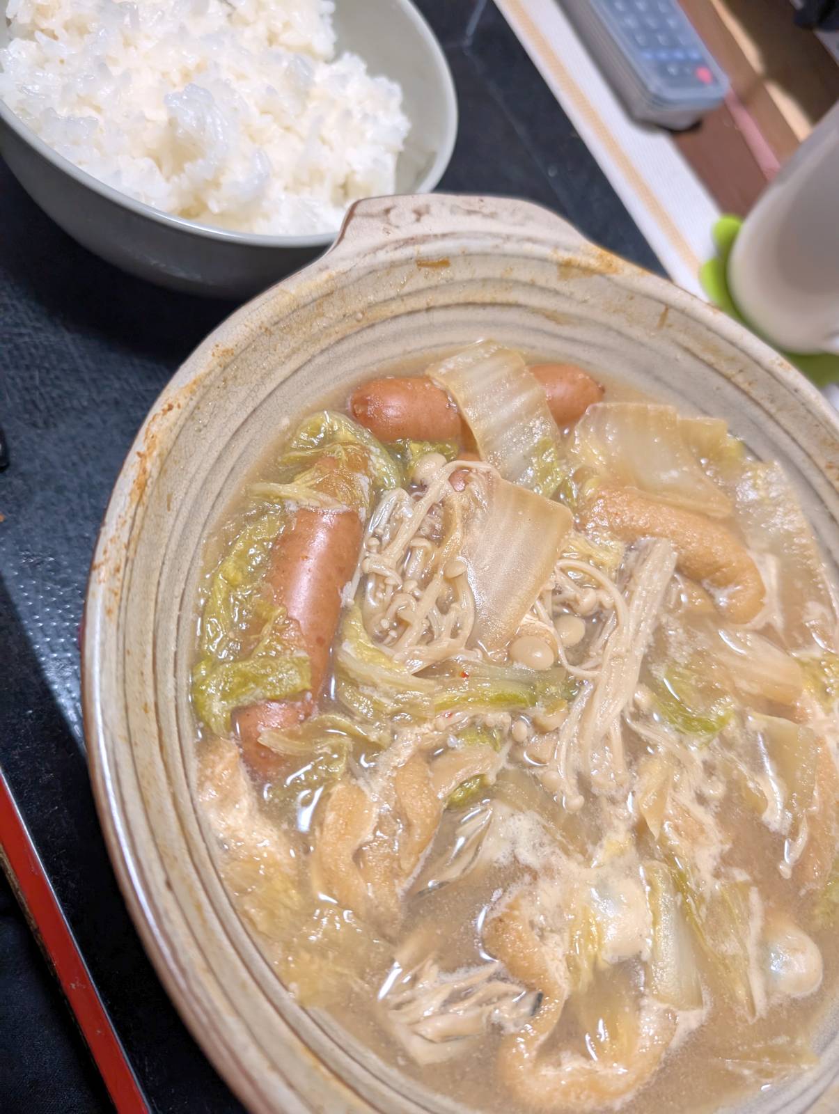 本日の夕食