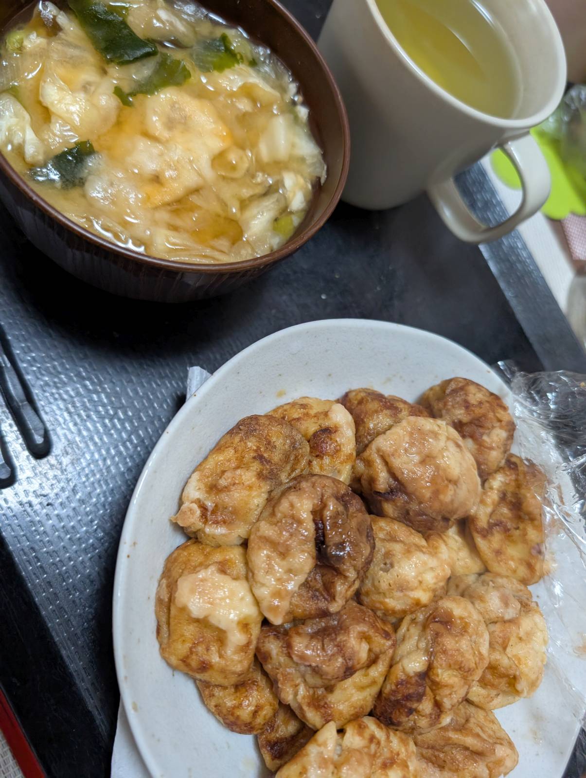 本日の朝食兼昼食