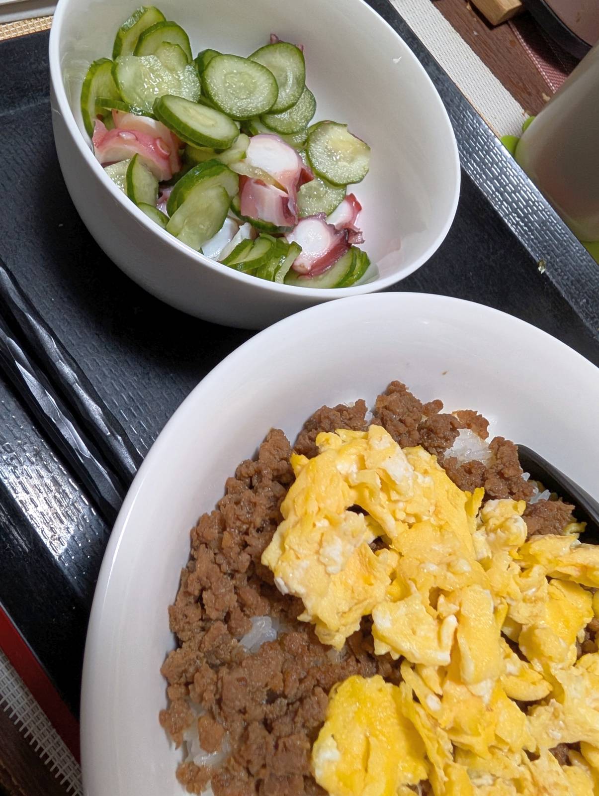 本日の朝食兼昼食