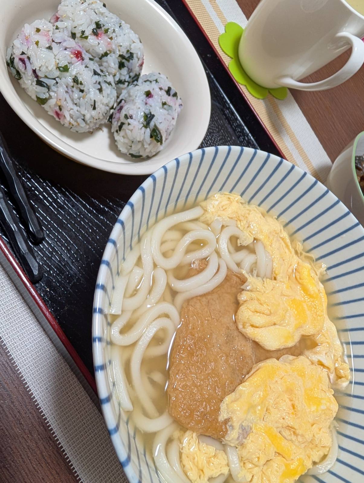 本日の朝食兼昼食