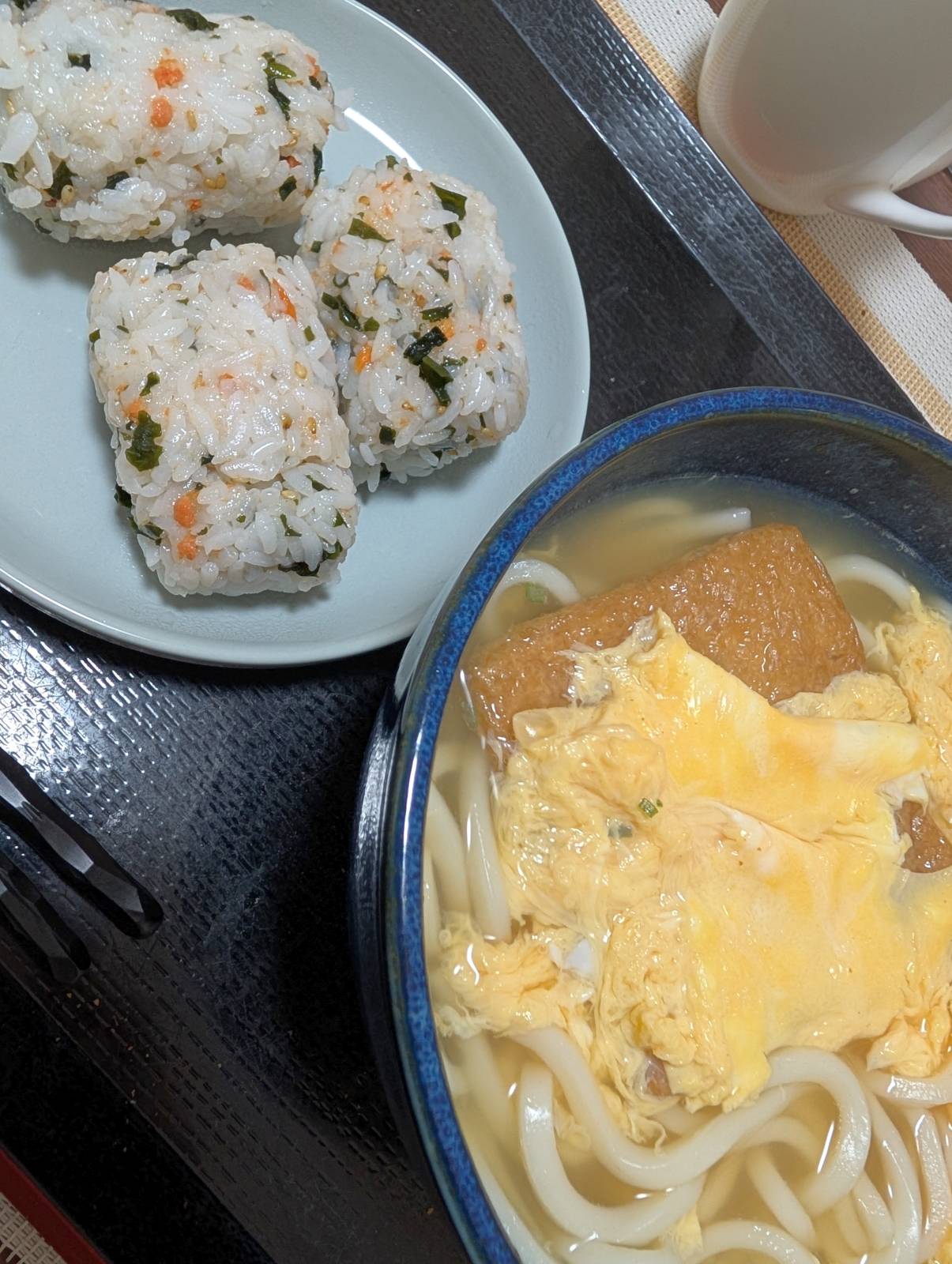 本日の朝食兼昼食