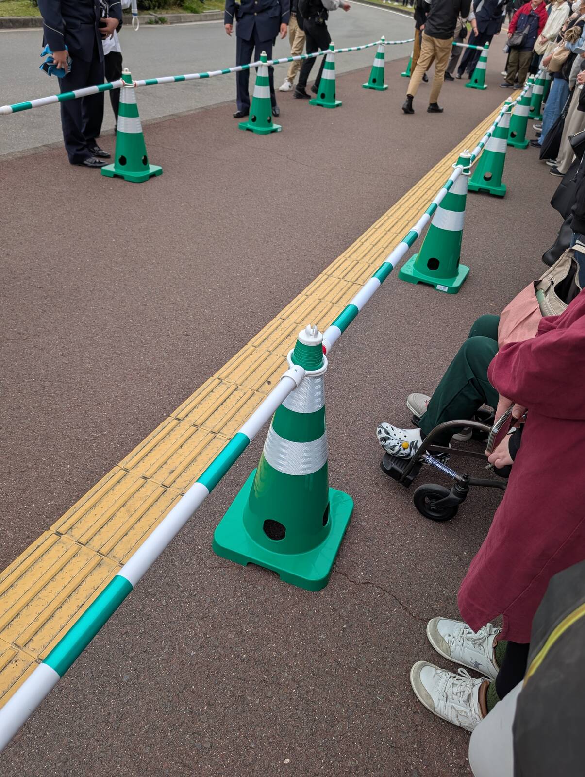会場の設営