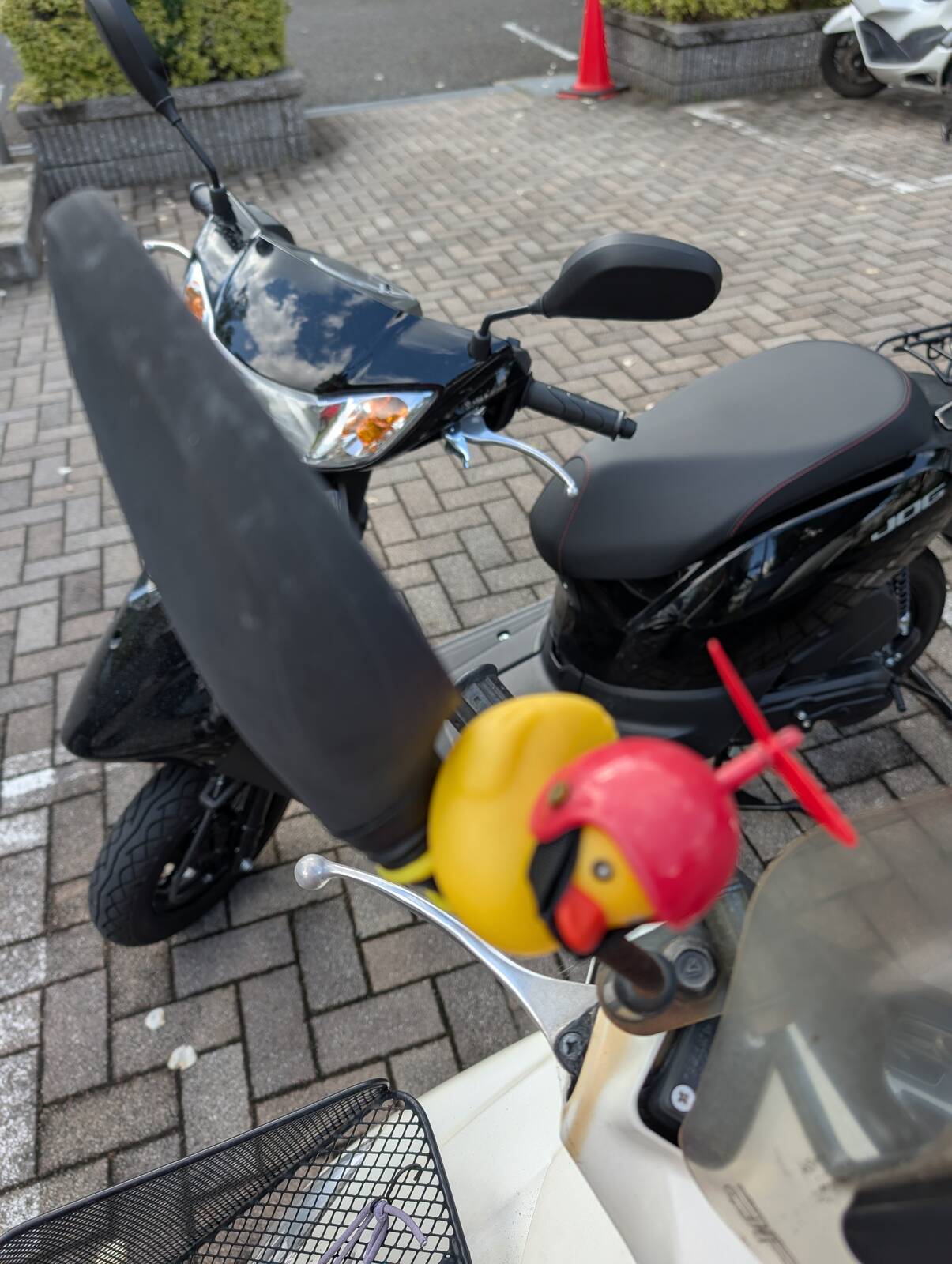 バイク駐輪場