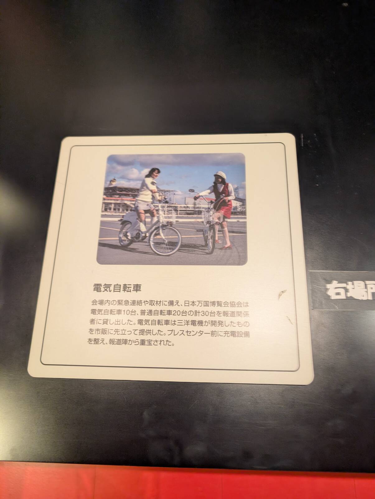 電気自転車の説明
