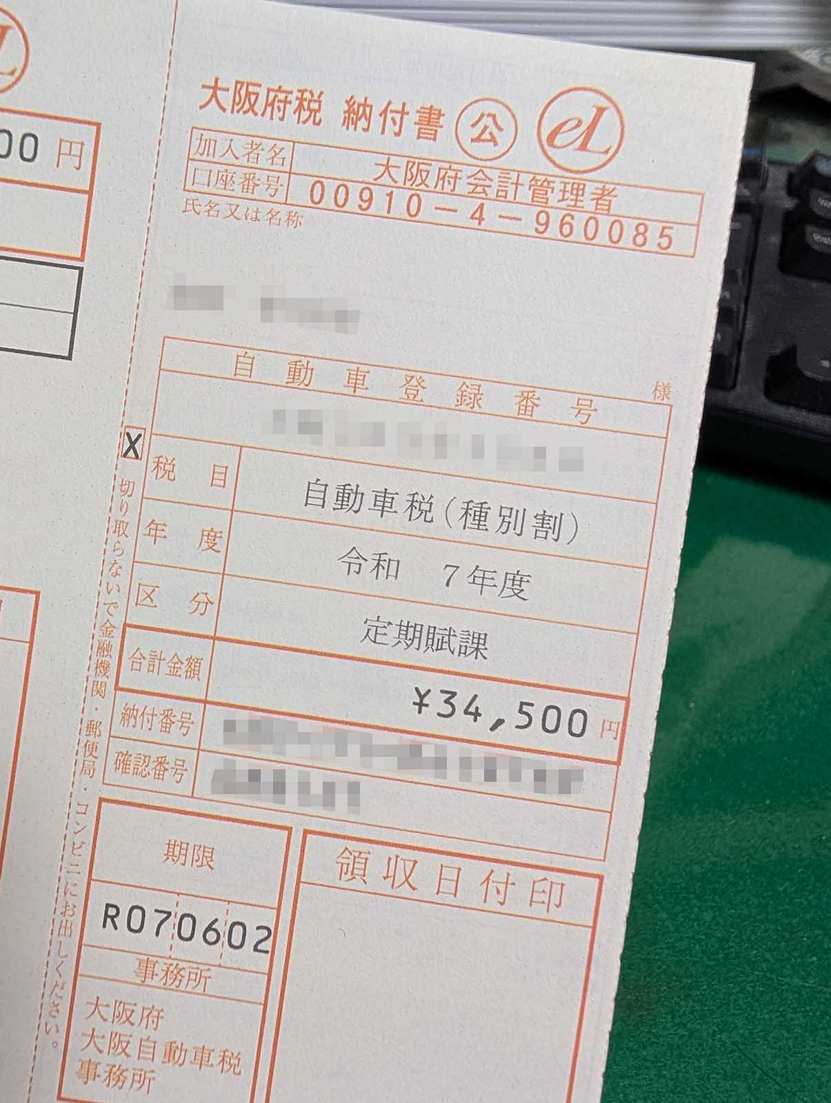 自動車税
