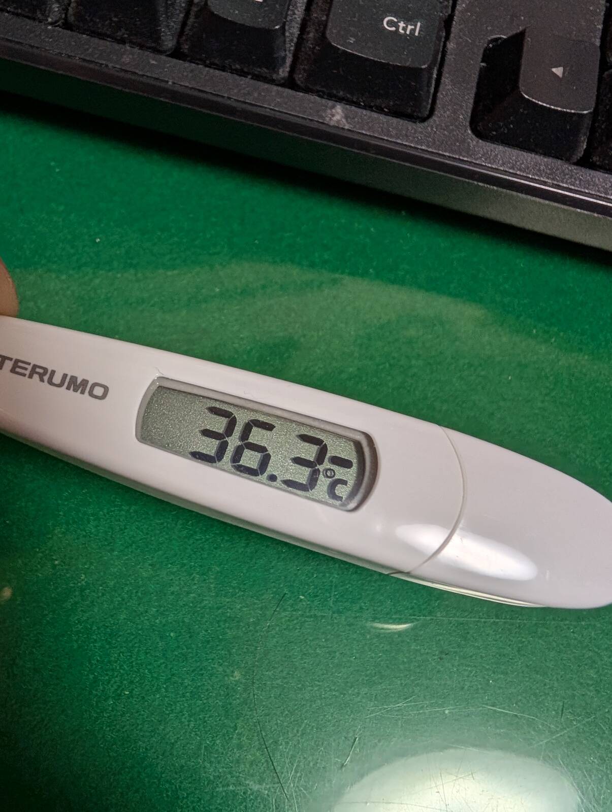 本日の検温