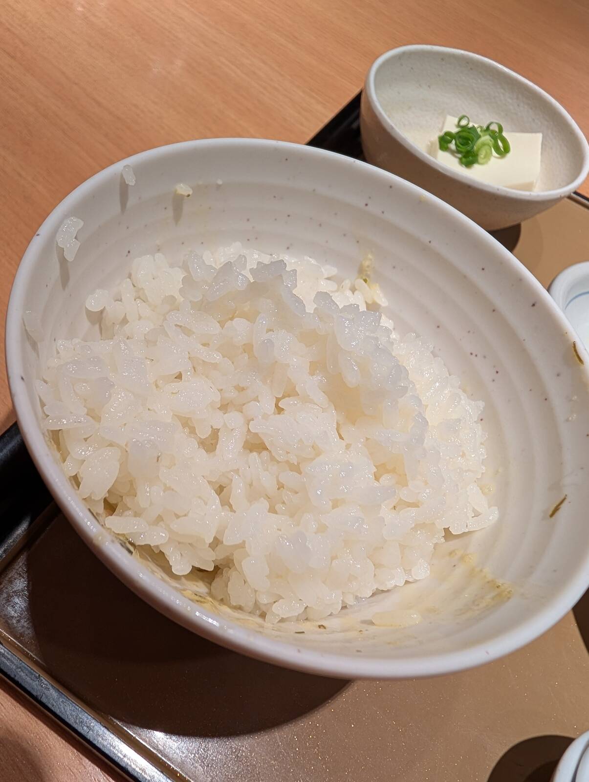 ご飯のお替わり