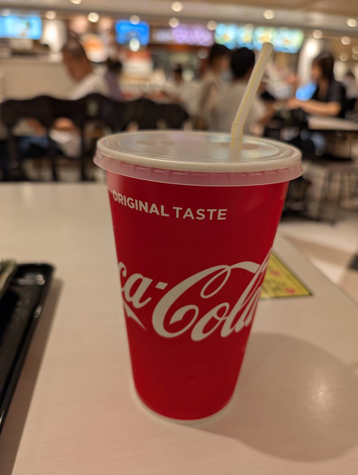 ドリンクのサイズ