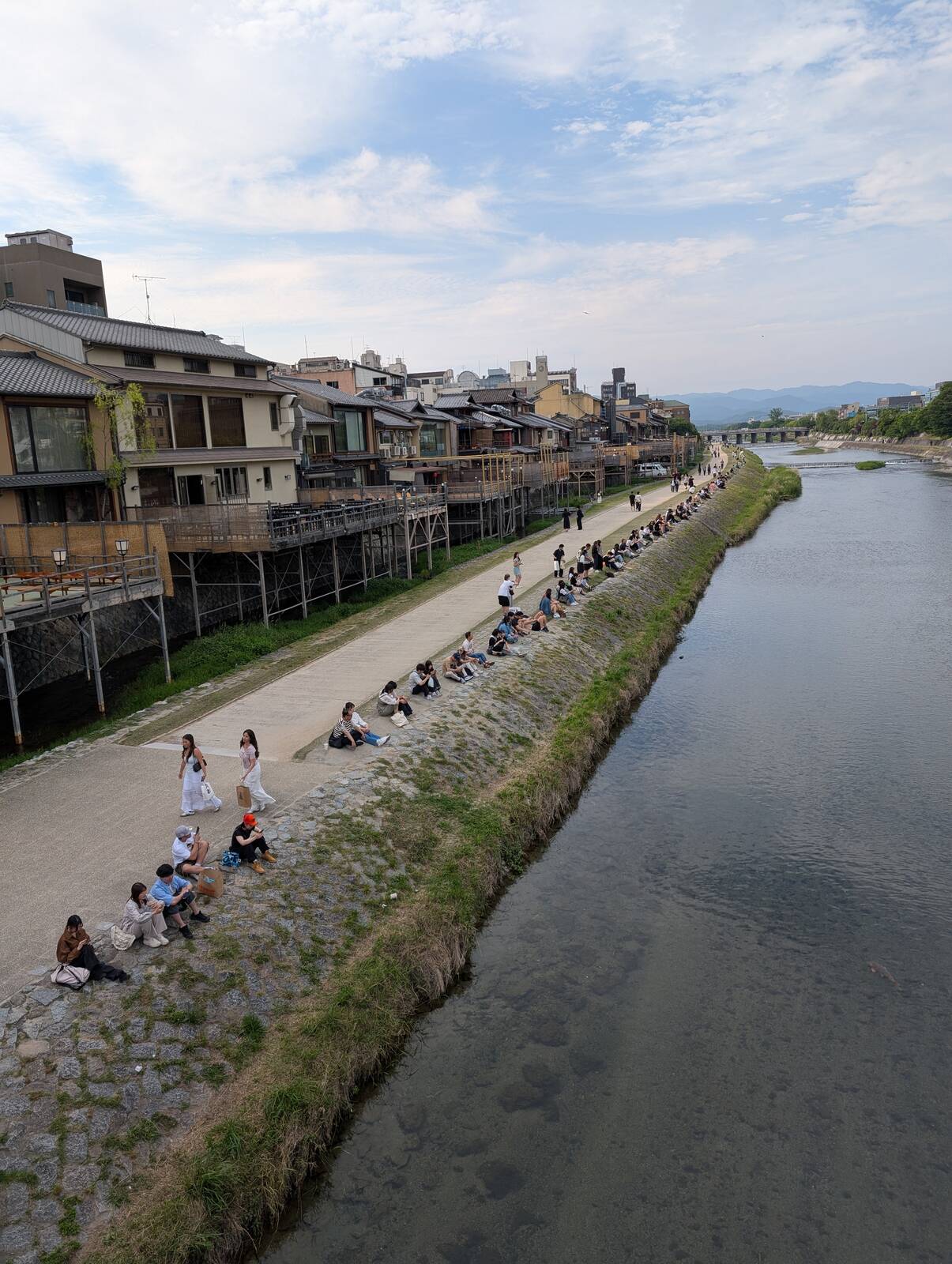 本日の鴨川