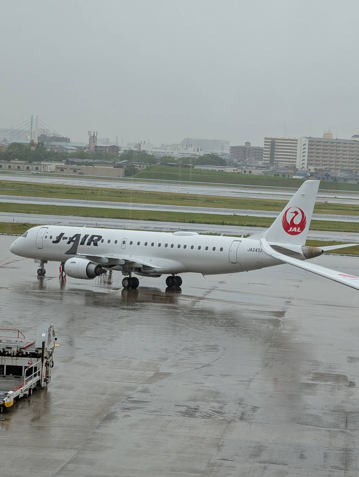 雨の日のエンジン