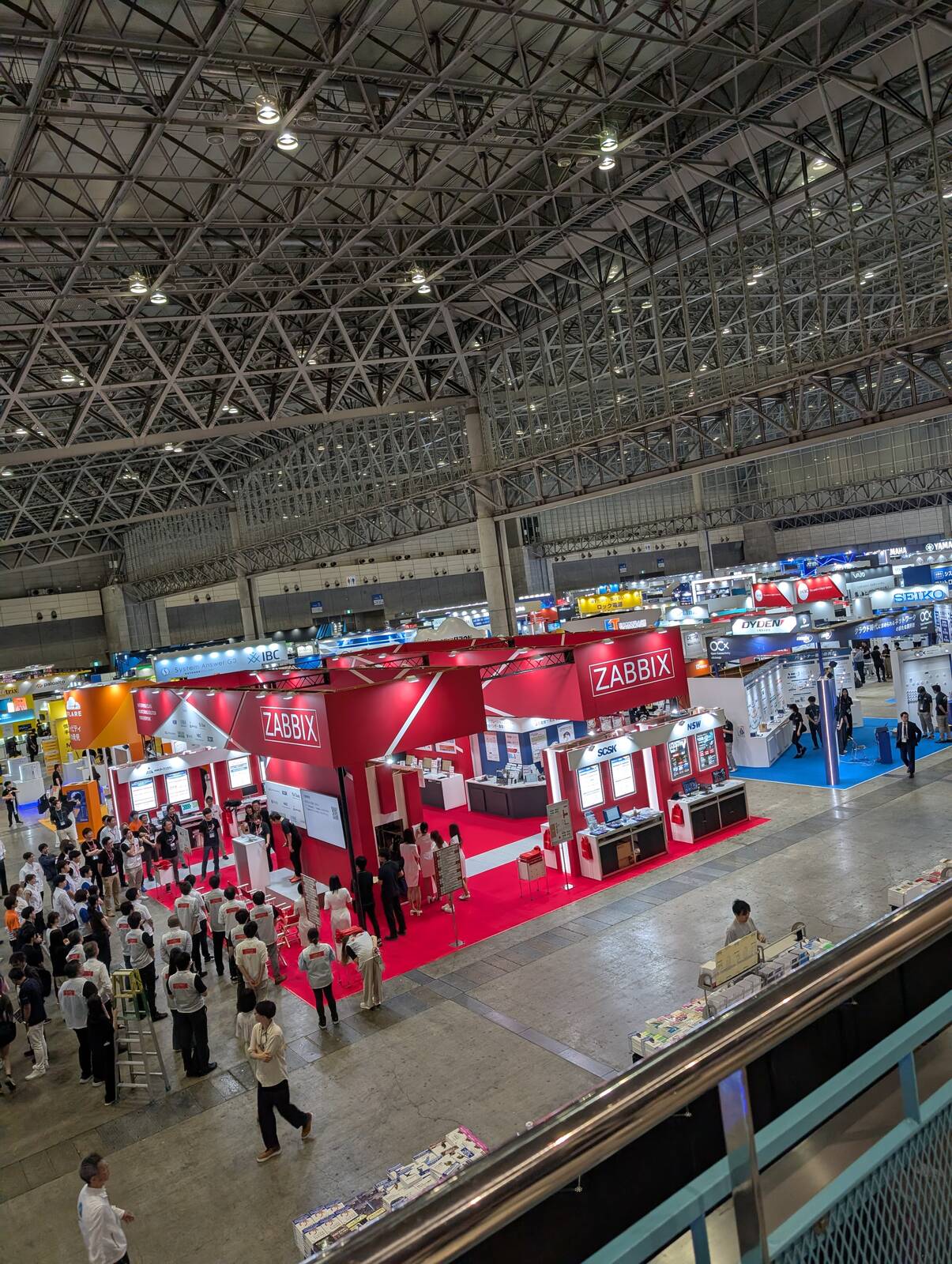VIPラウンジからの風景
