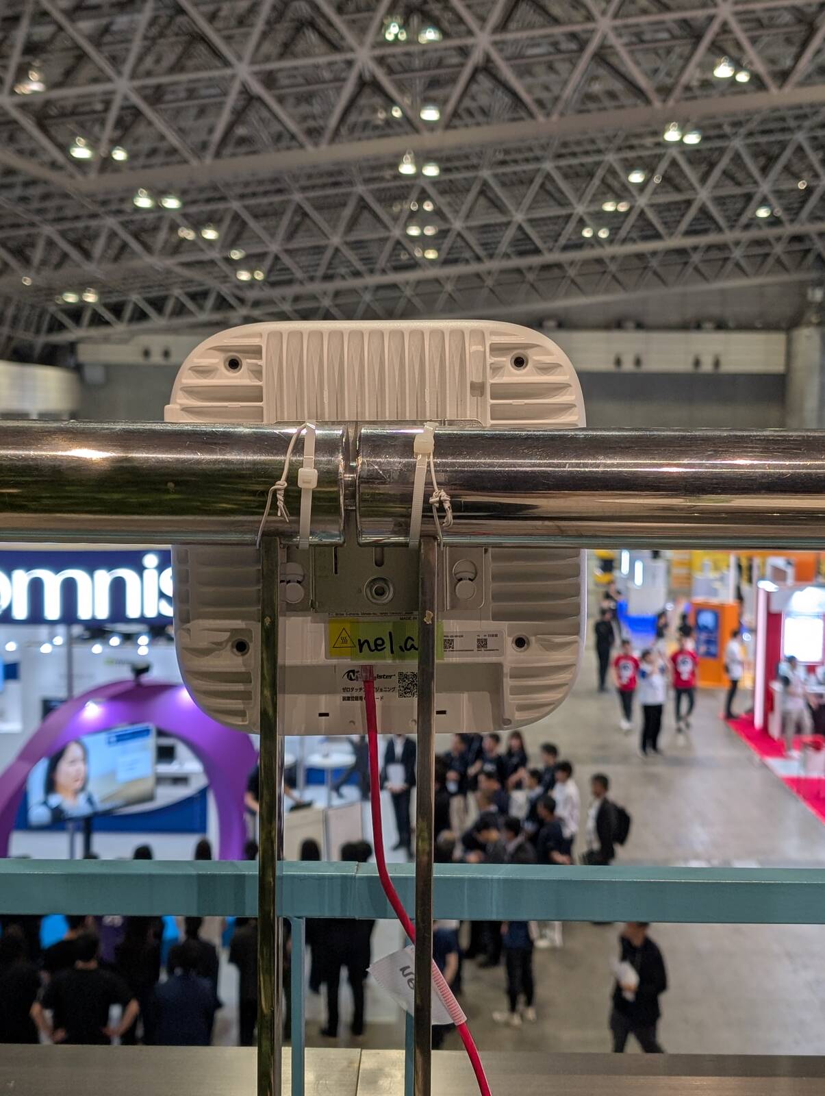 無線AP裏からの接続