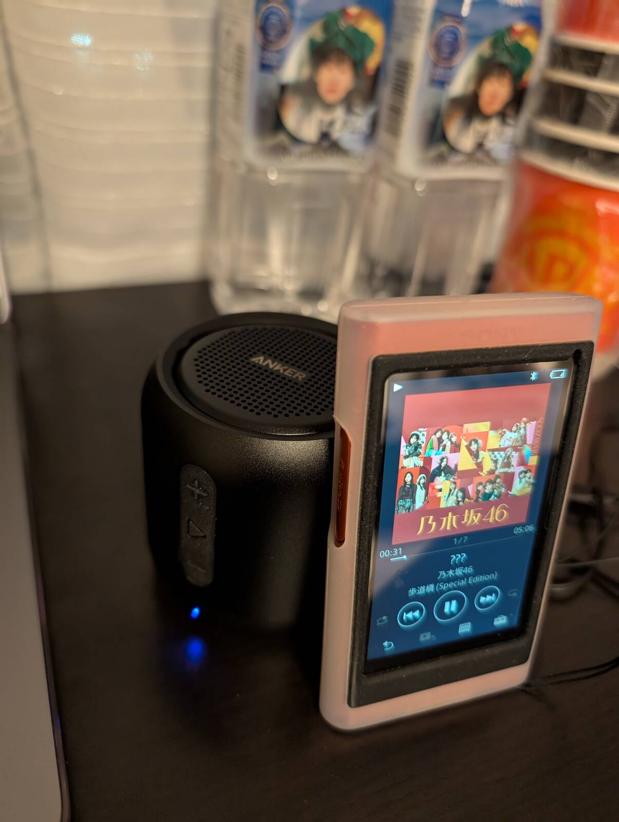 景品のBluetoothスピーカー