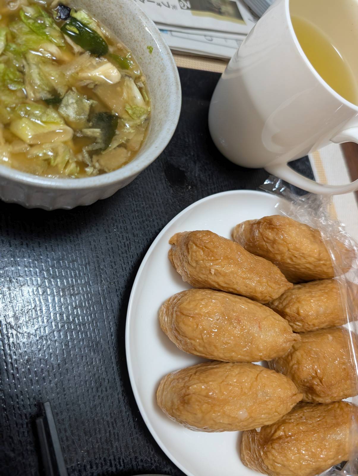 本日の朝食兼昼食
