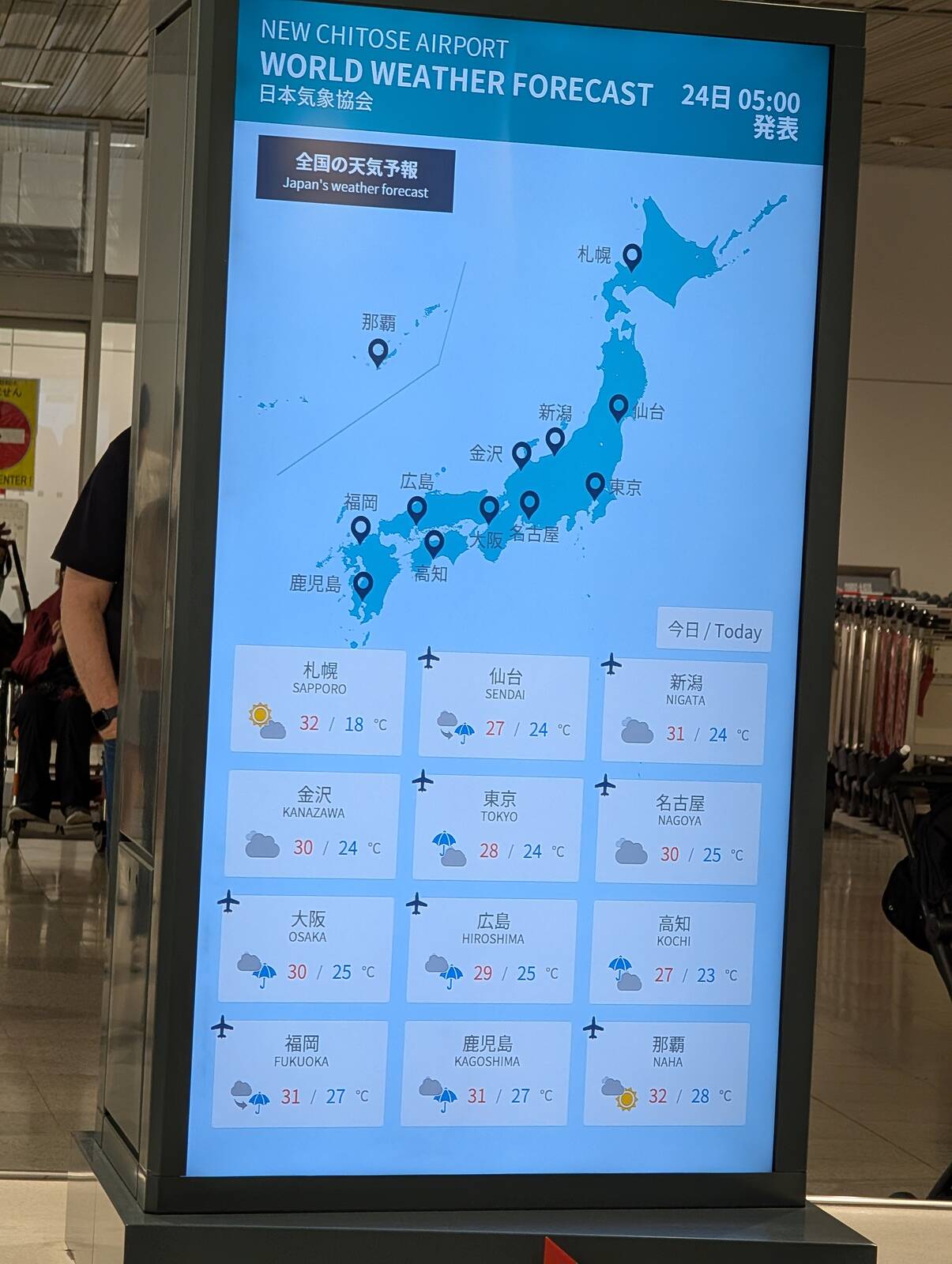 全国の天気予報