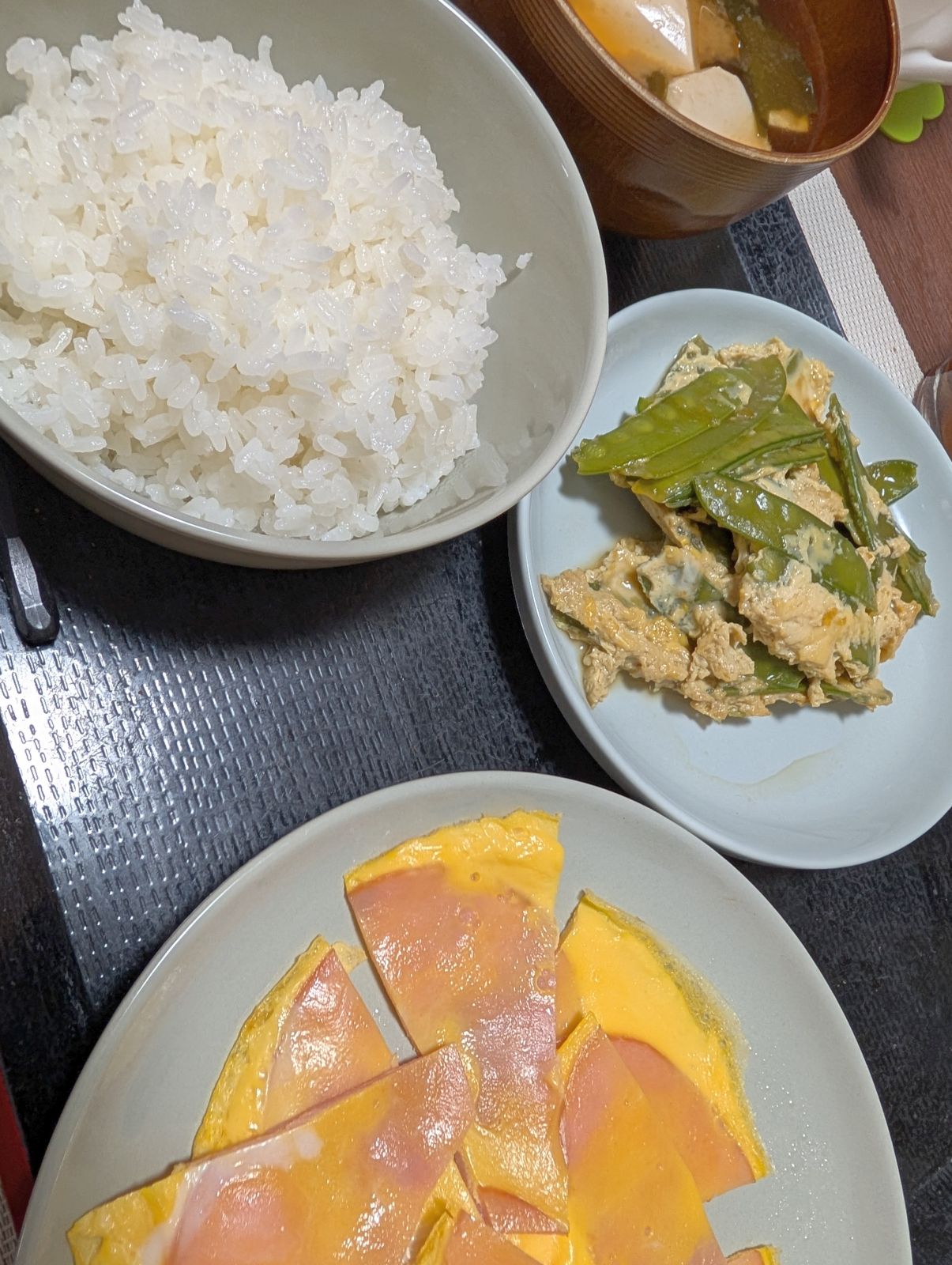 本日の朝食兼昼食