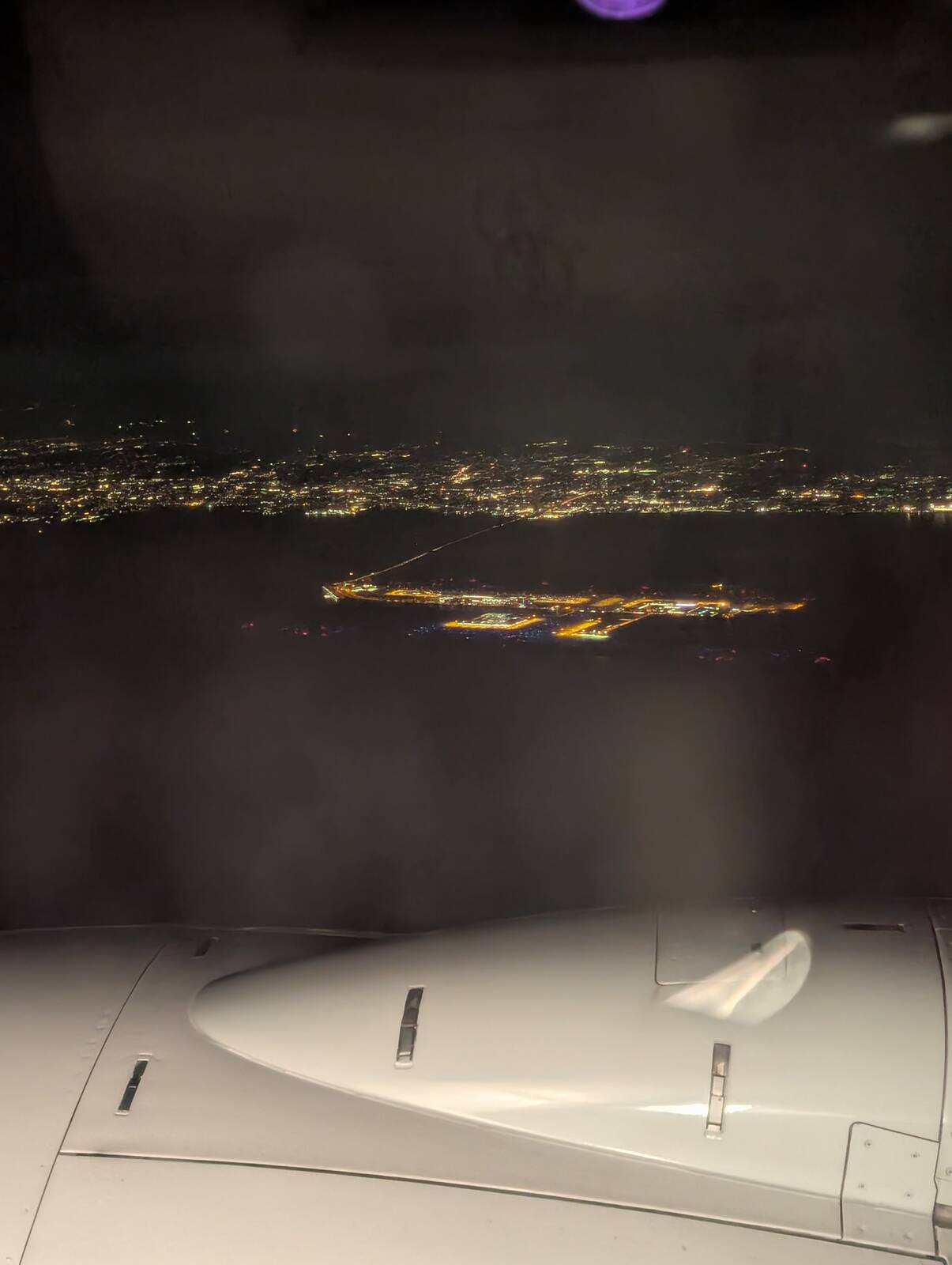 関空上空