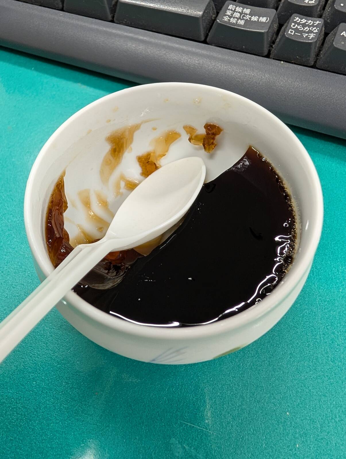 コーヒーゼリーの出来
