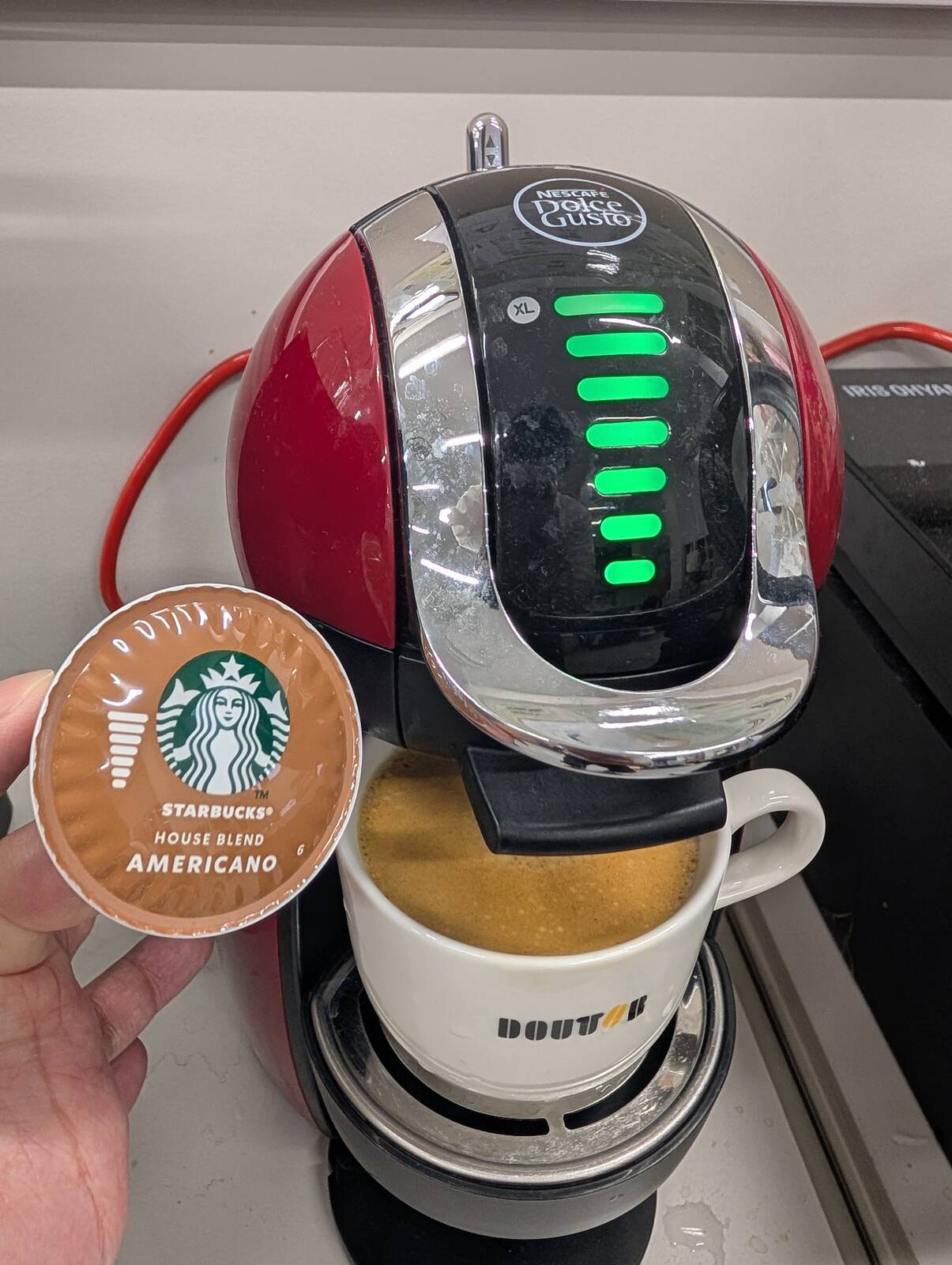 始業前のコーヒー
