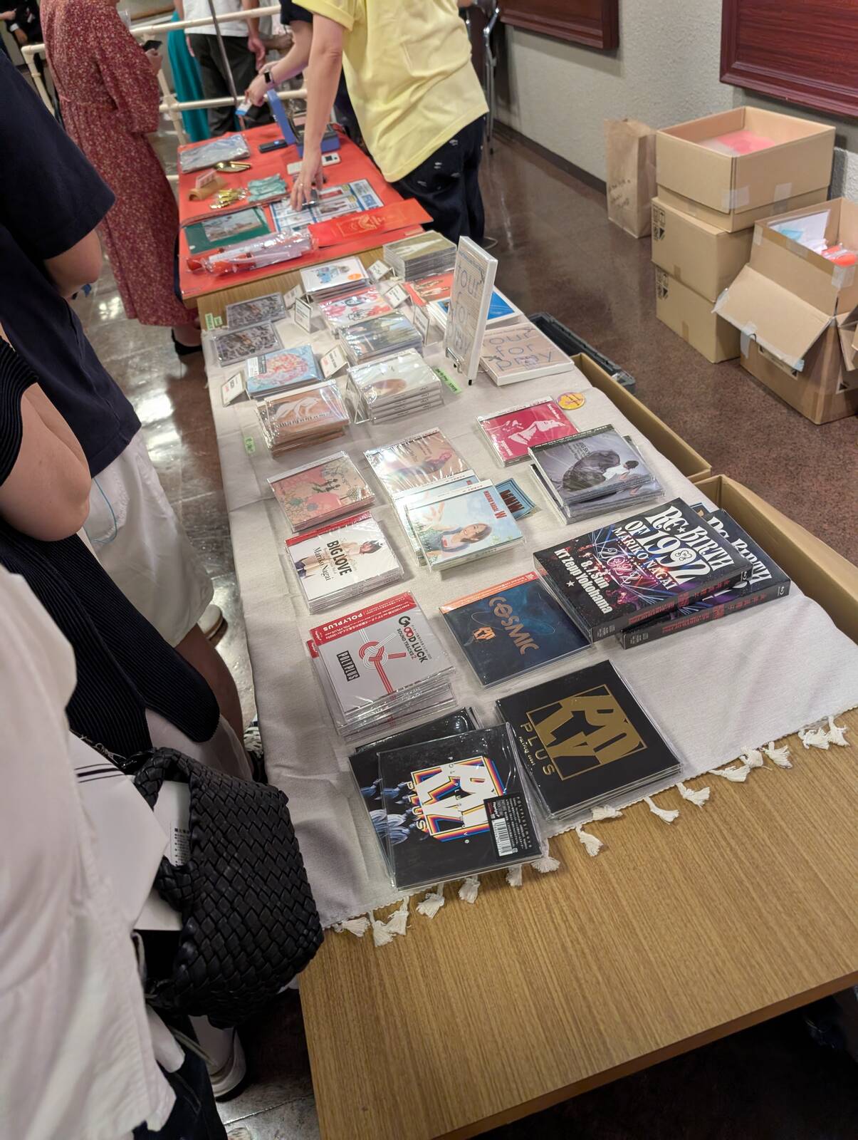 本日の物販