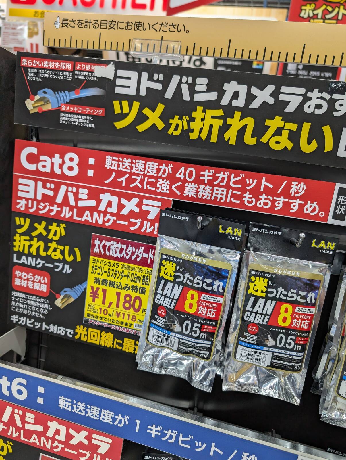 Cat8ケーブル