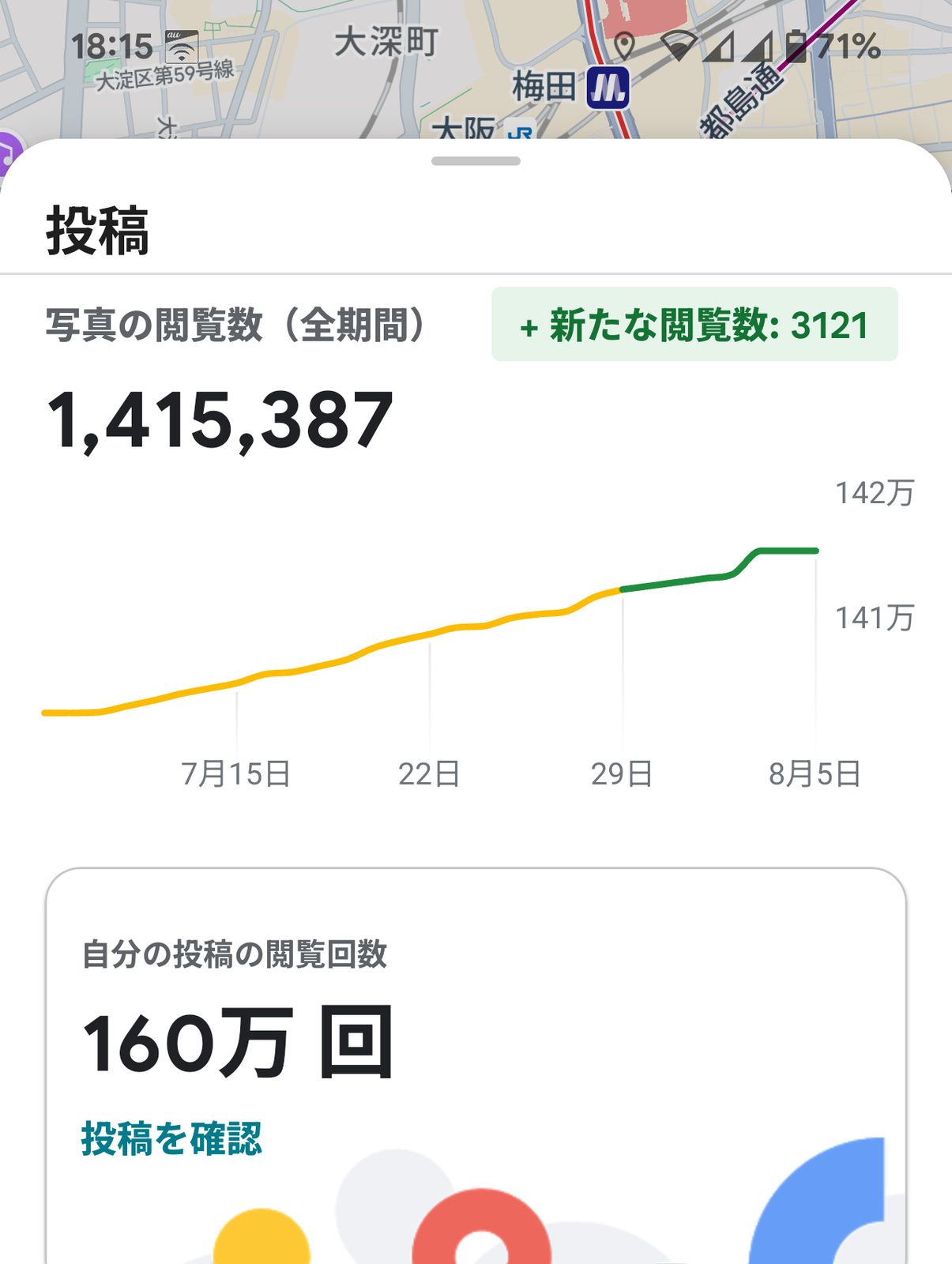 写真の投稿