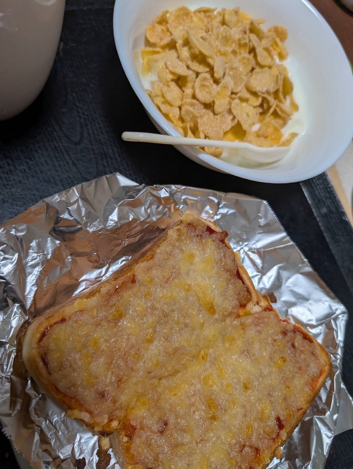 本日の朝食兼昼食