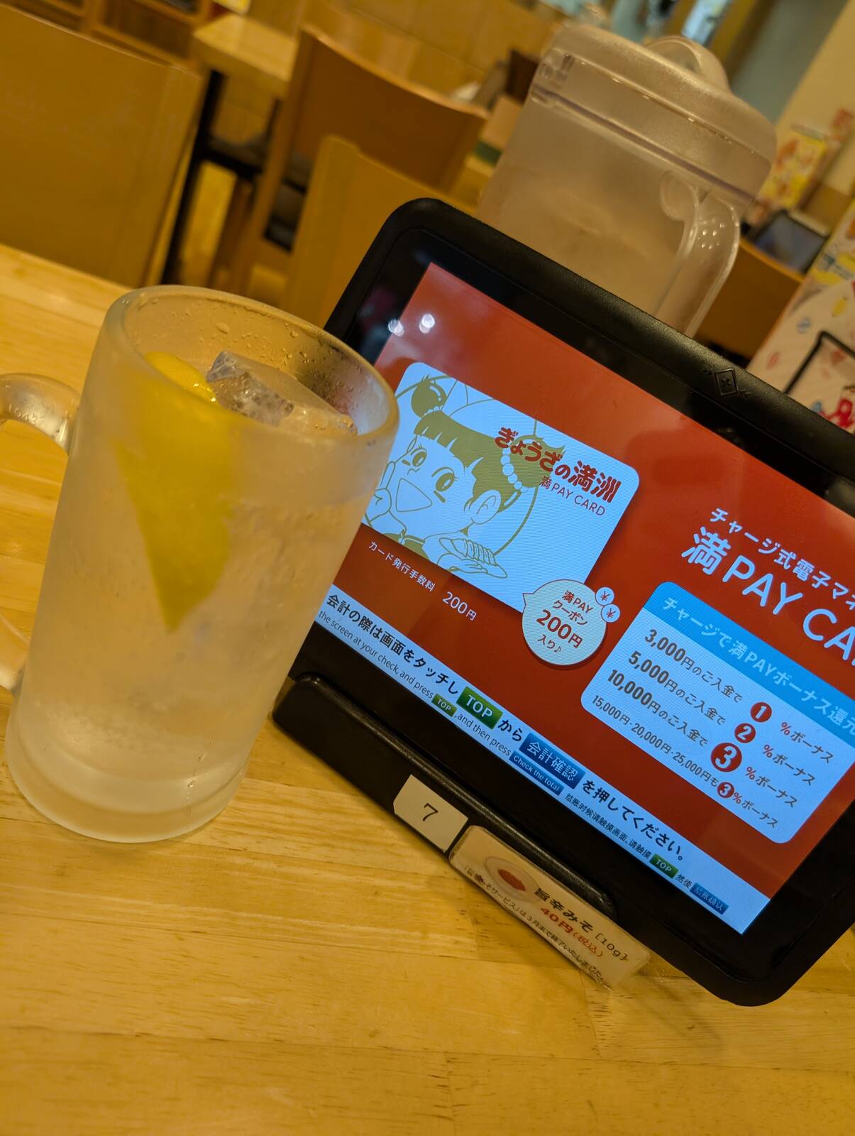 本日のおひとり様宴会