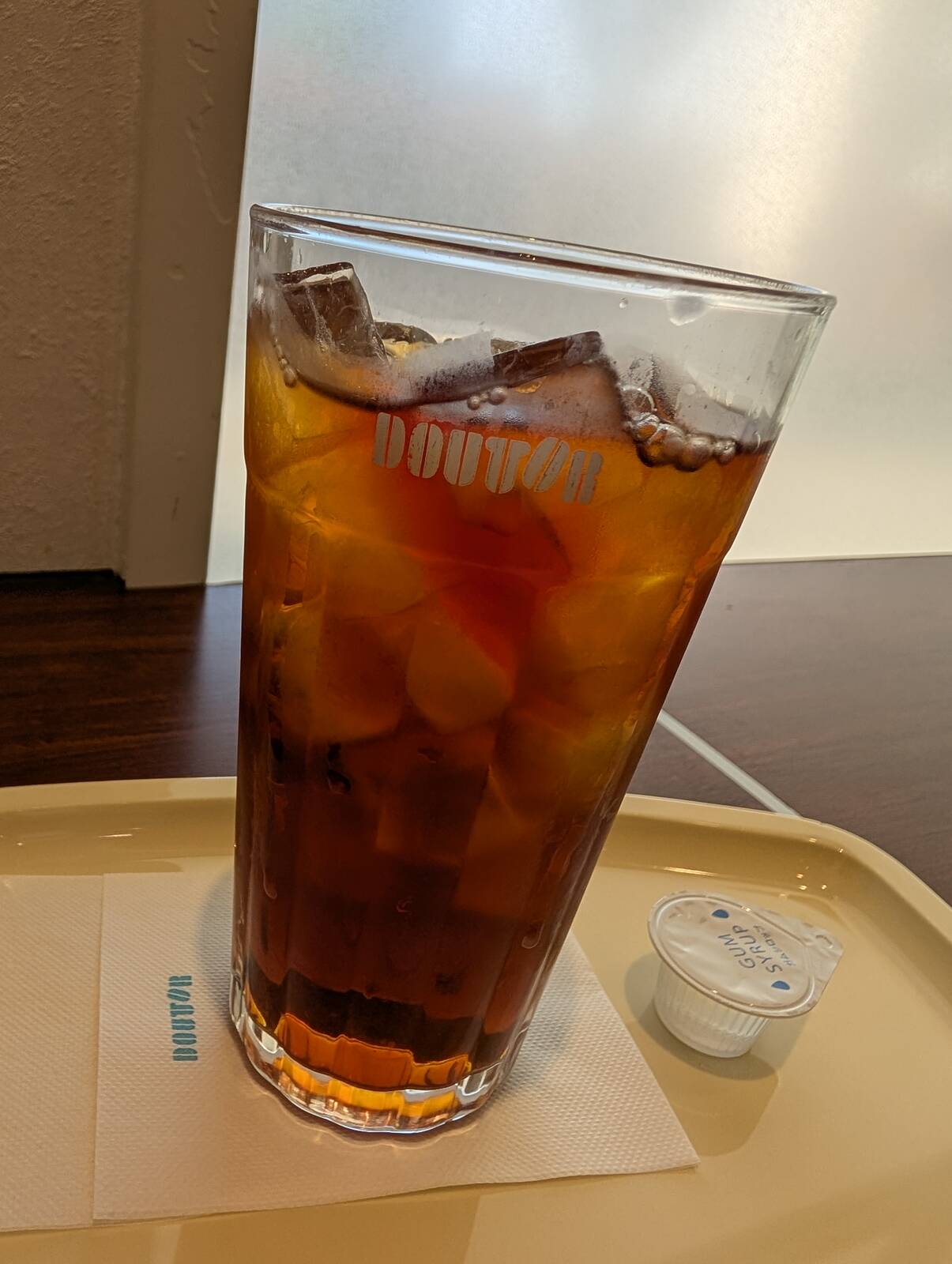 本日の水分補給