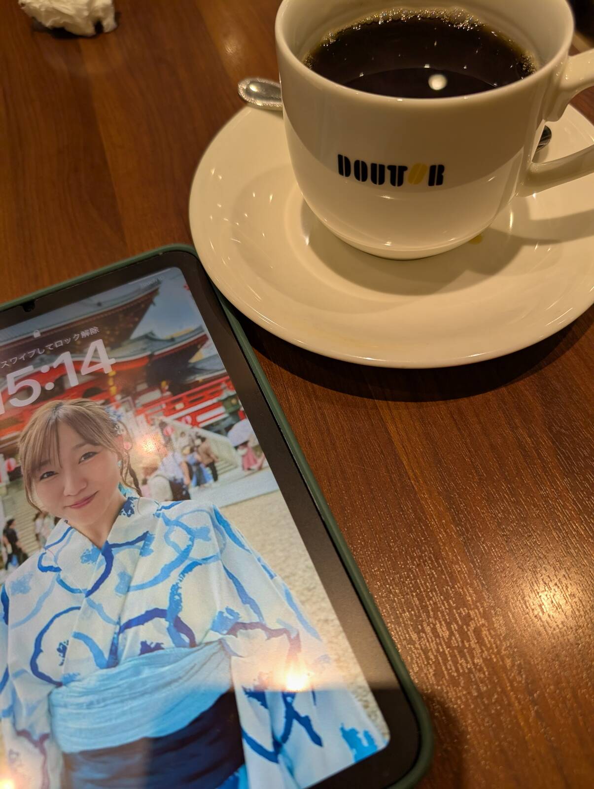 食後のコーヒー