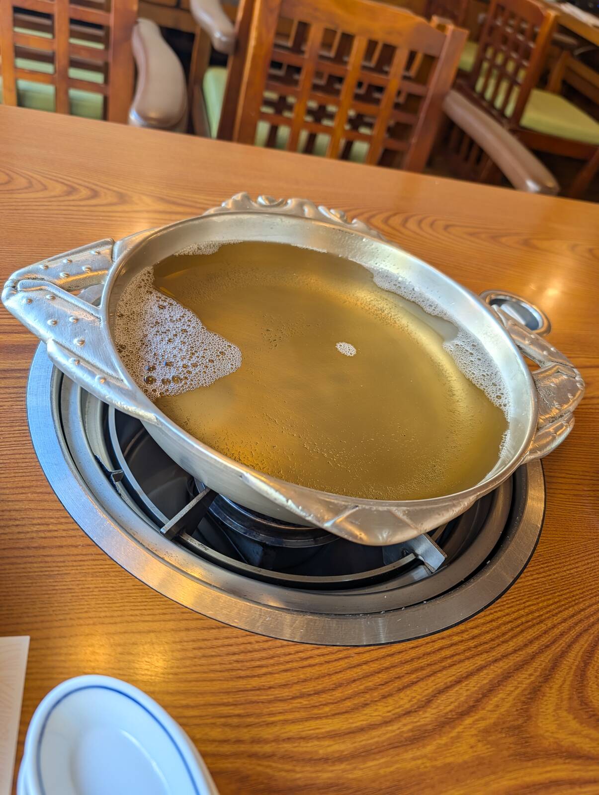 かにすきの準備