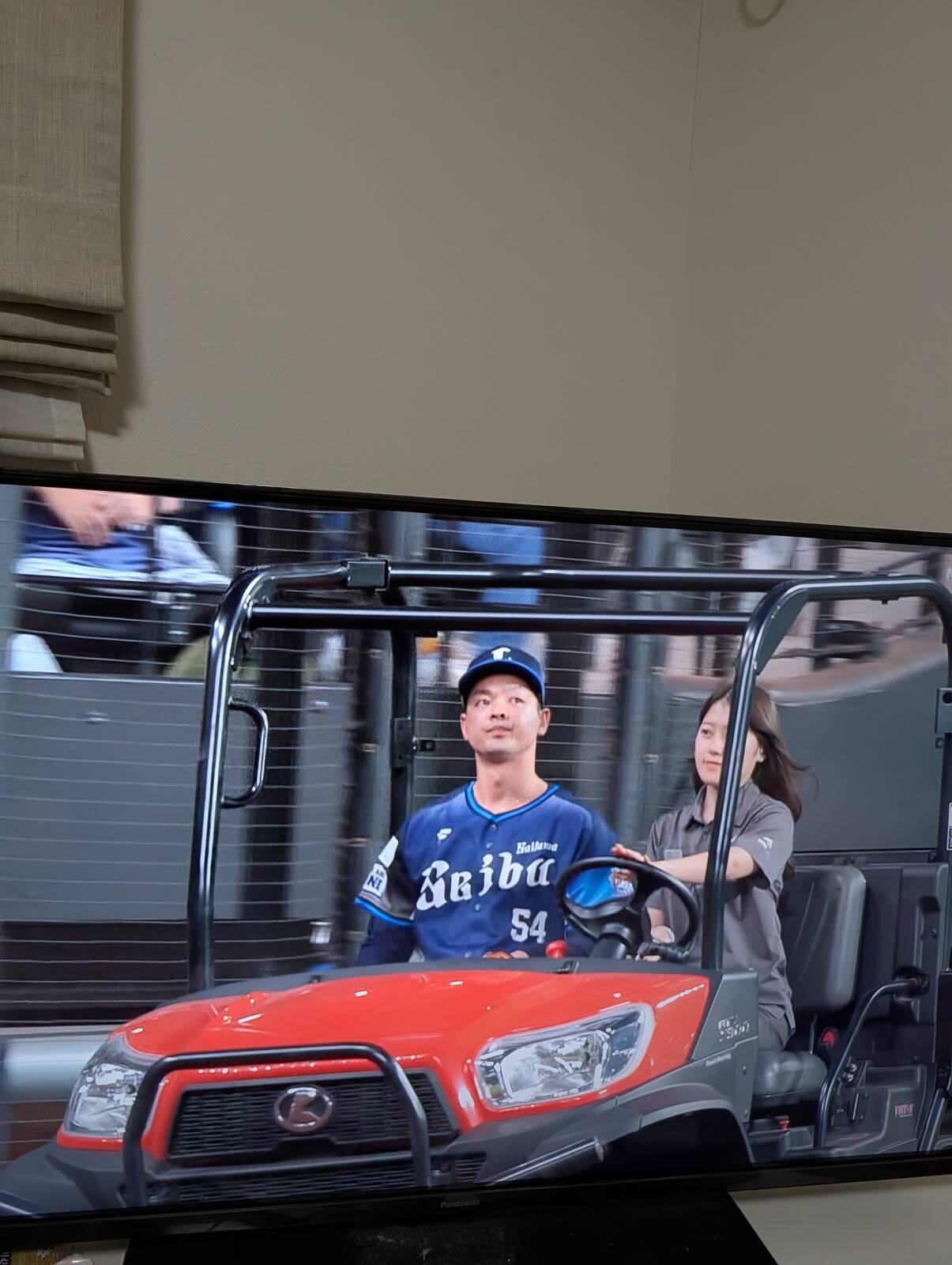 エスコンフィールドのリリーフカー