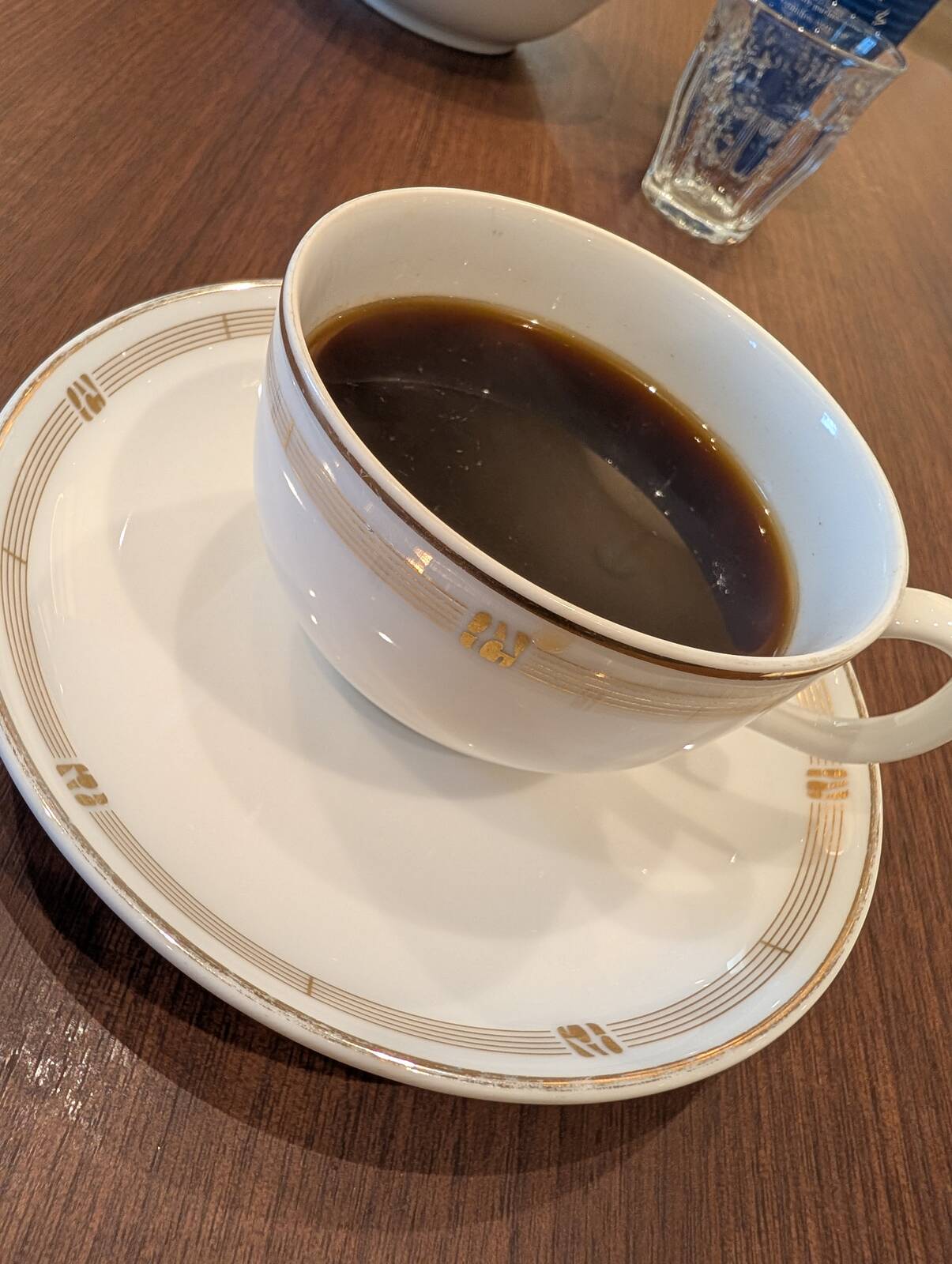 食後のコーヒー