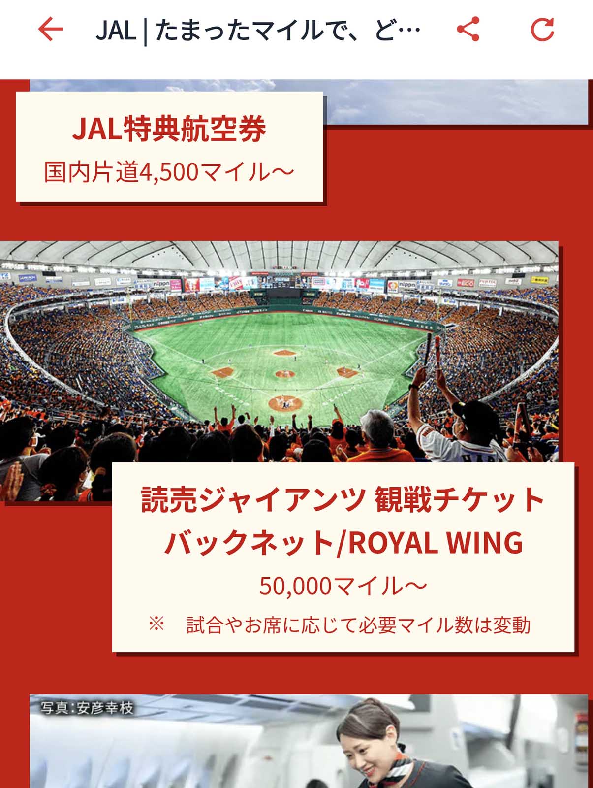 たまったマイルの使い方