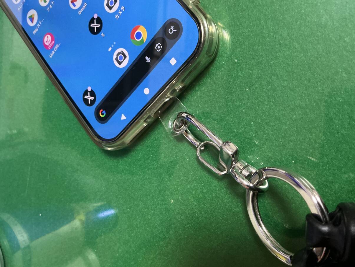 ストラップホールシート