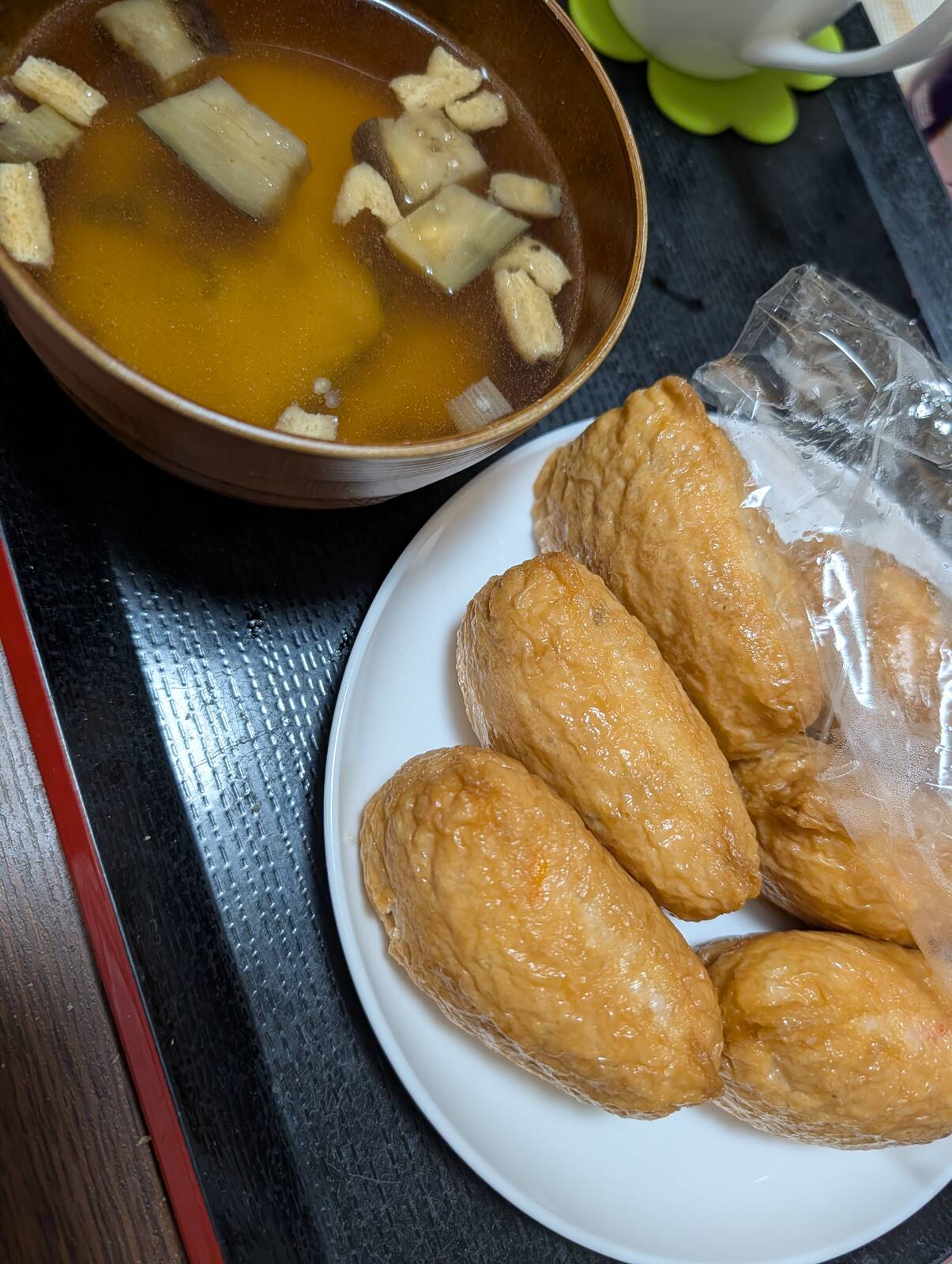 本日の朝食兼昼食