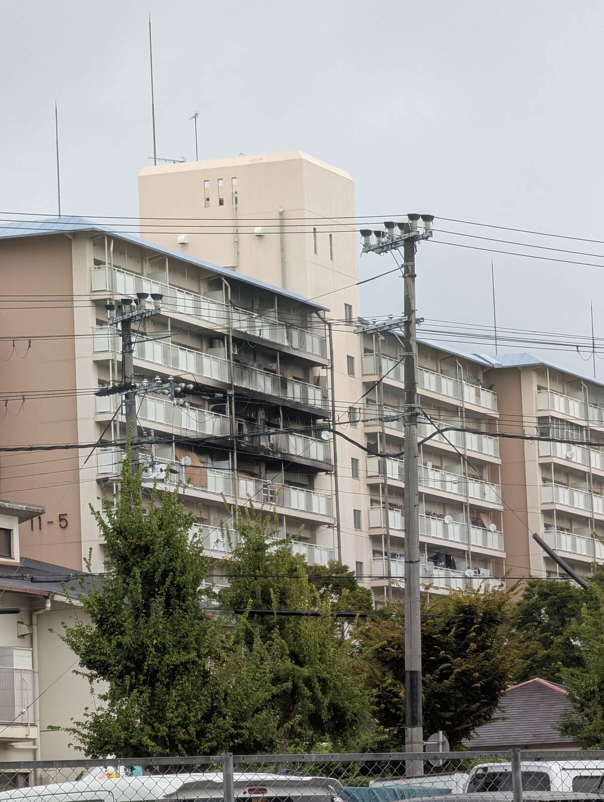 火災現場