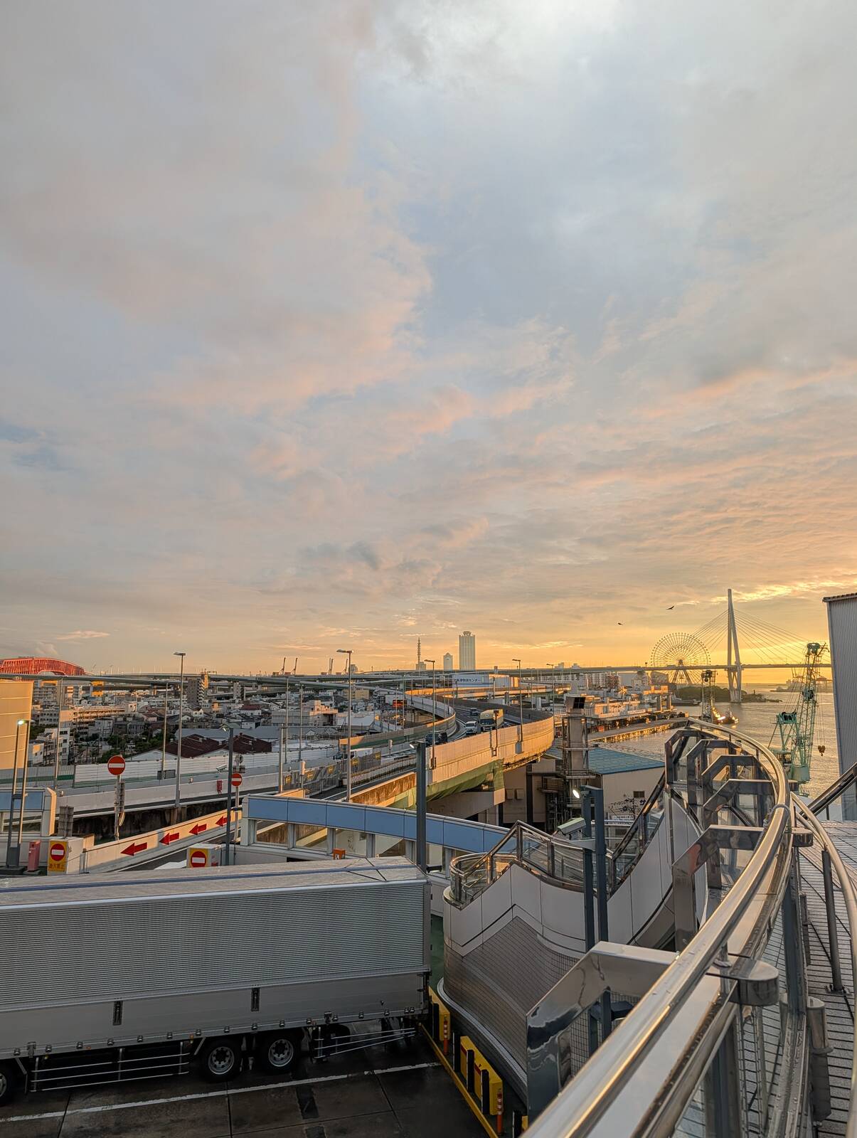 朝潮橋PAからの風景