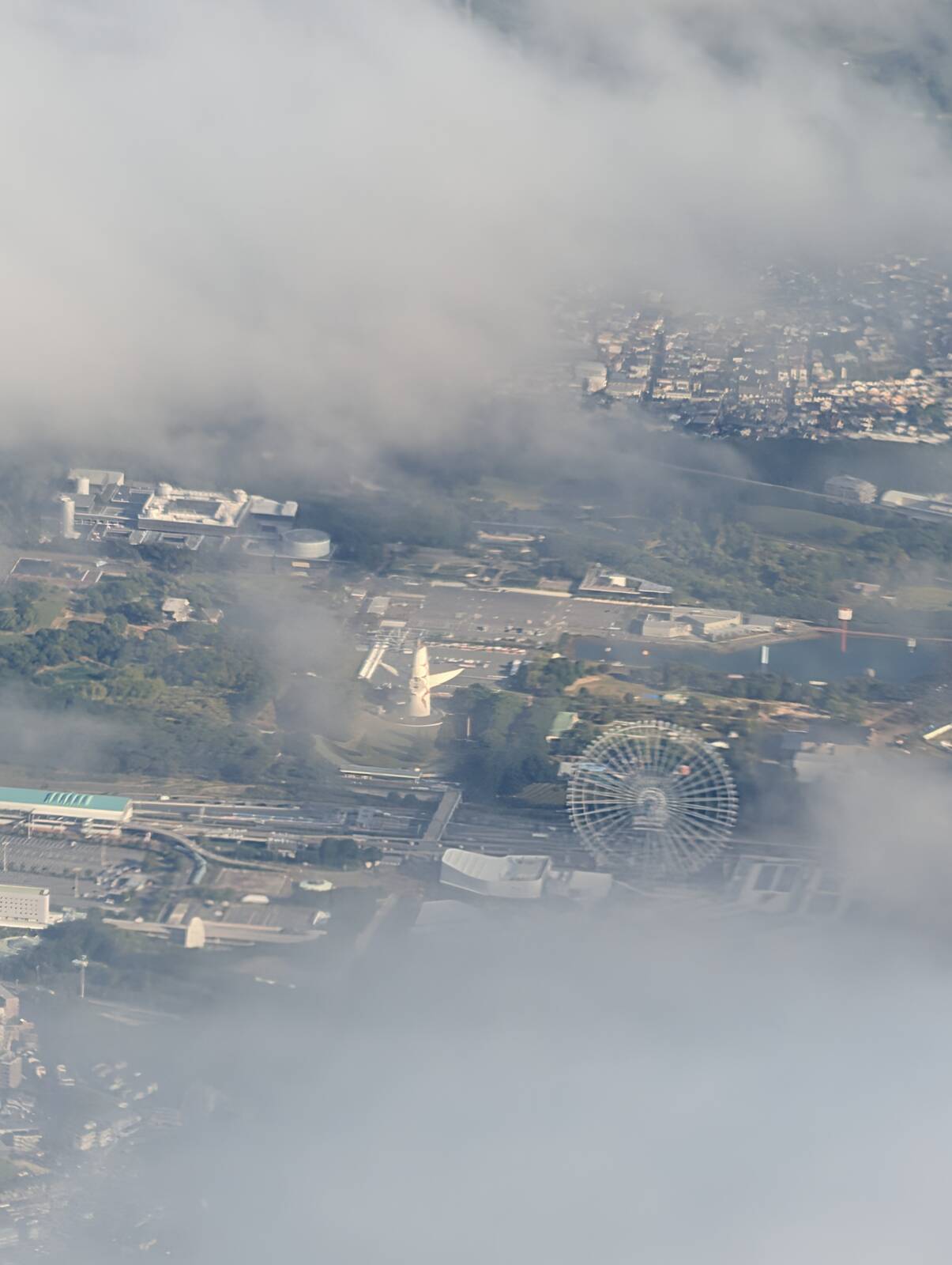 万博記念公園方面