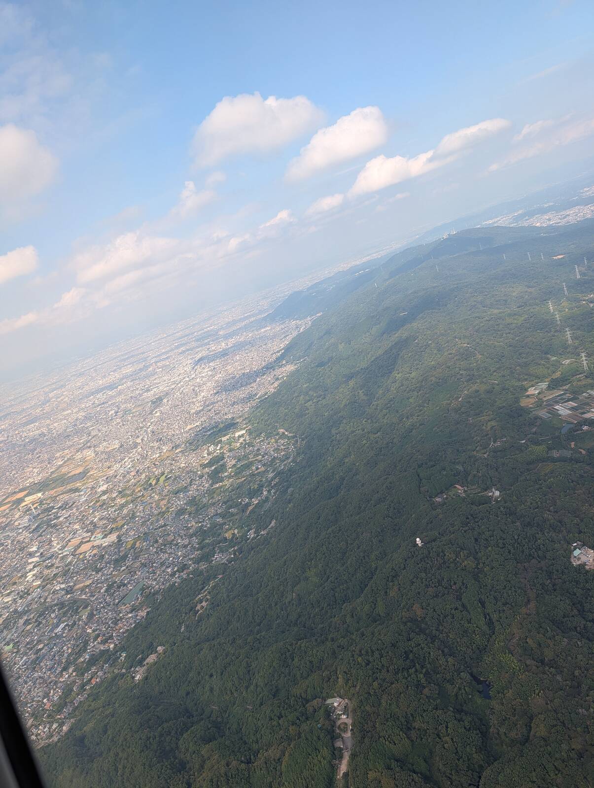 大阪と奈良の県境
