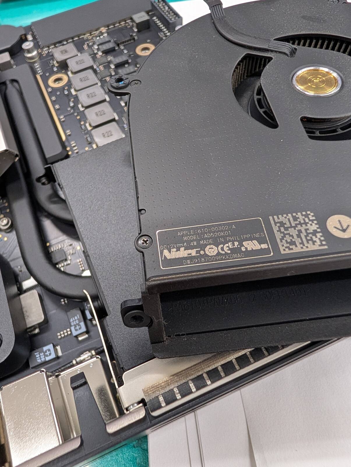 Mac miniのファン