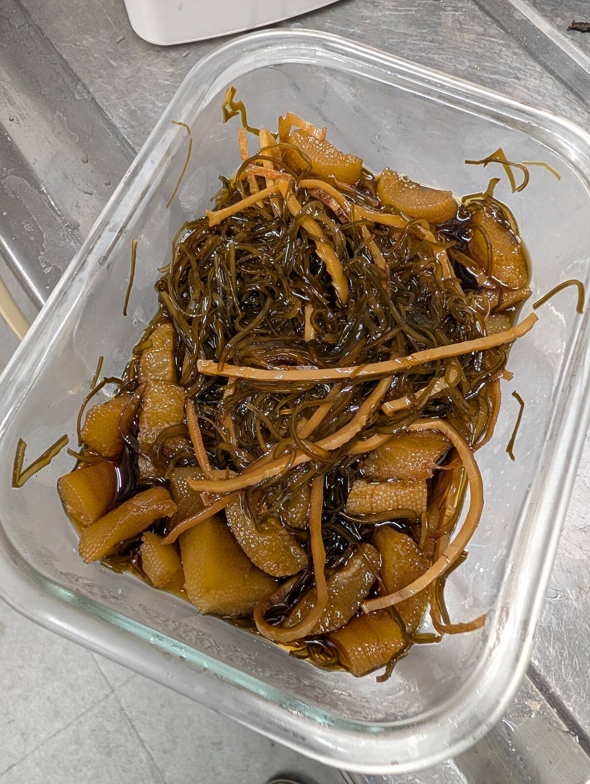 松前漬けの漬かり具合