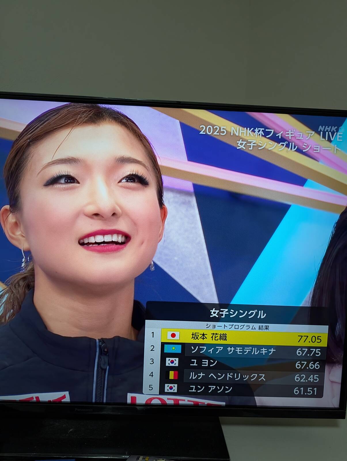 ショートプログラム結果