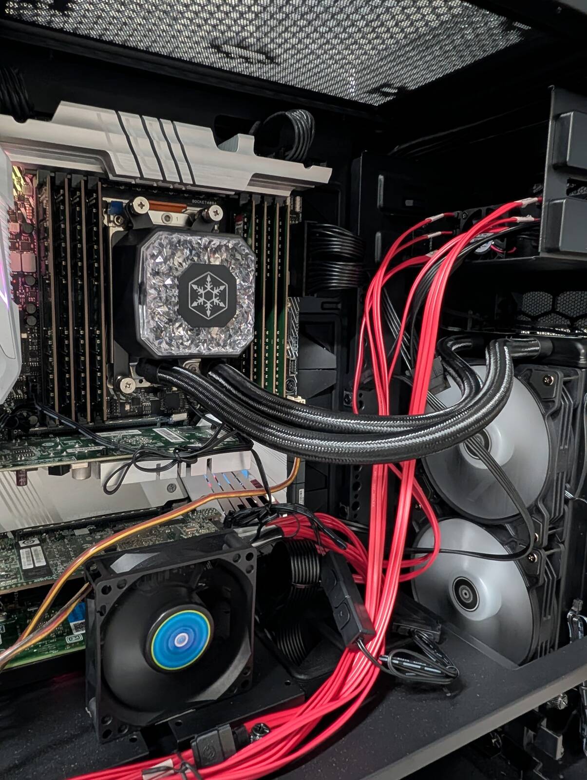 CPUクーラーの取り付け