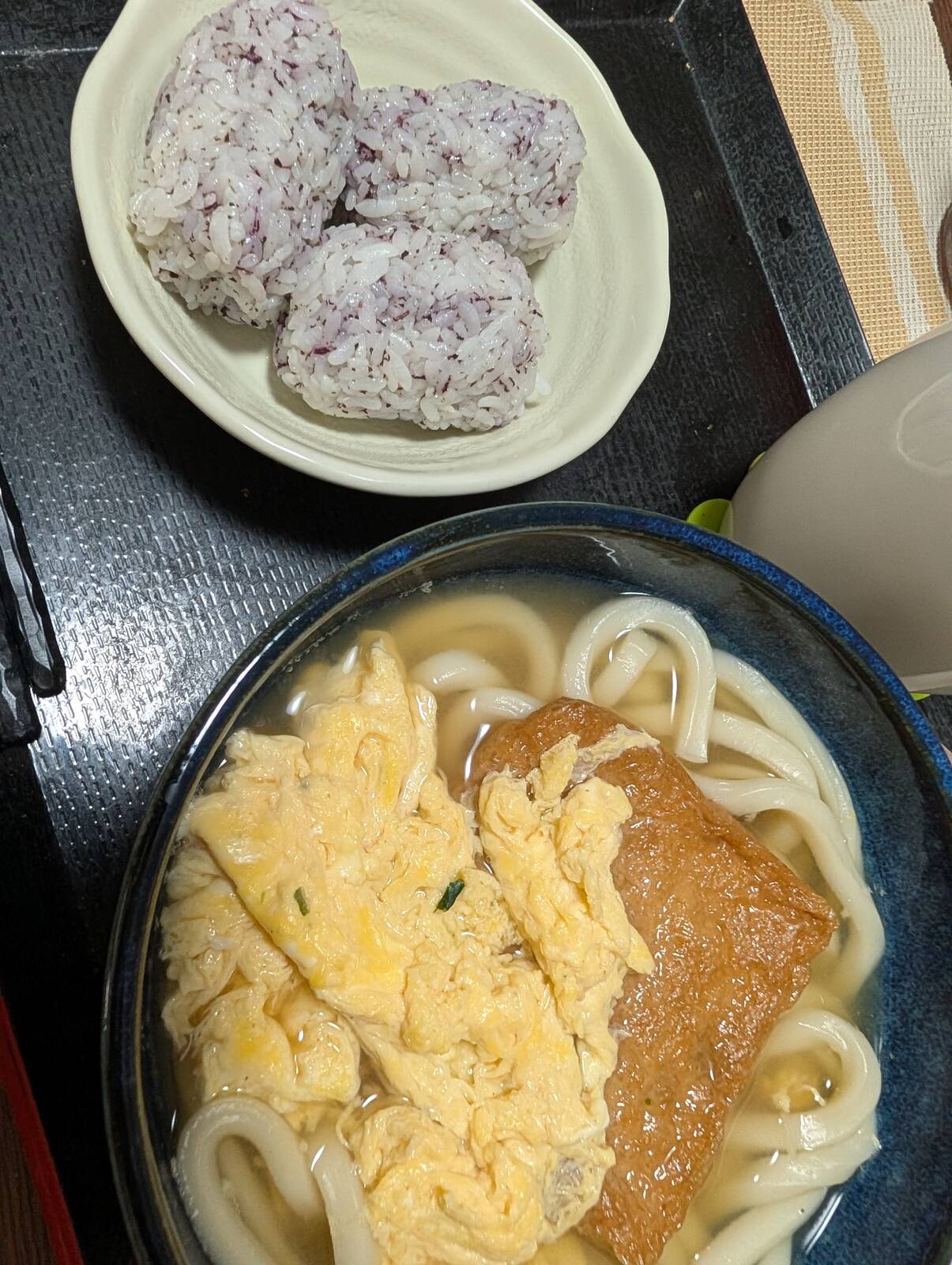 本日の朝食兼昼食
