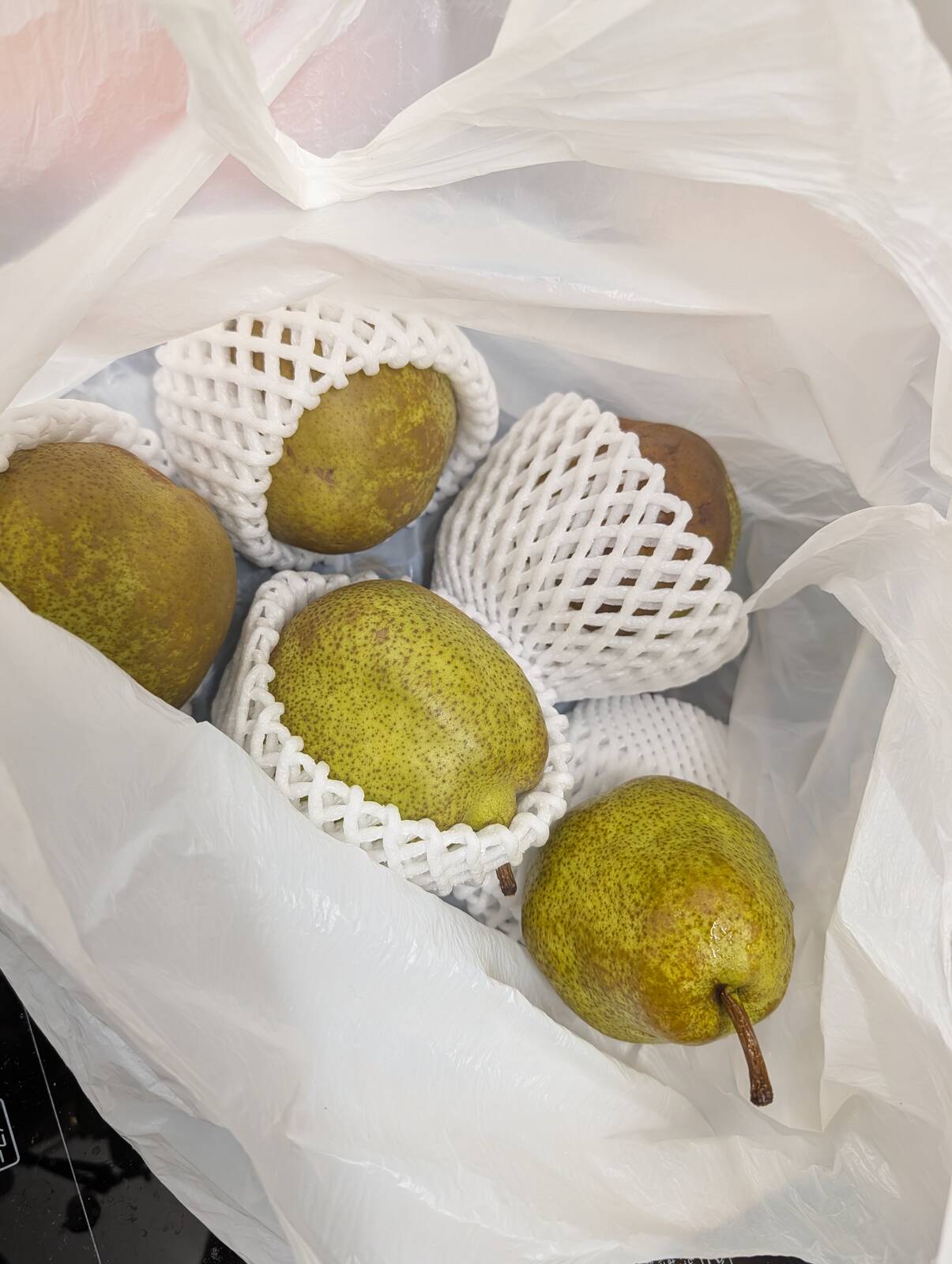 ラ・フランスの熟し具合