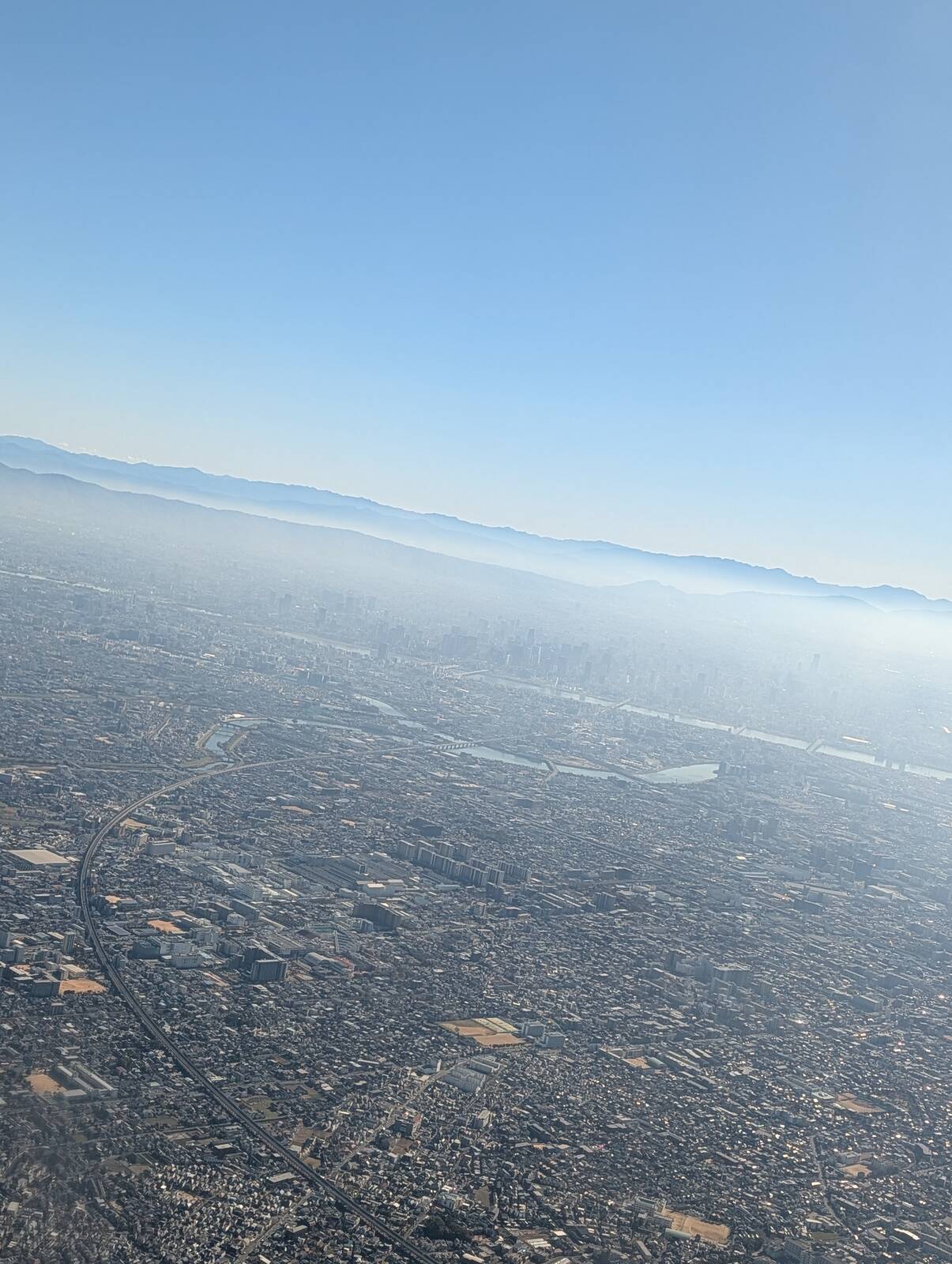 大阪市内の様子