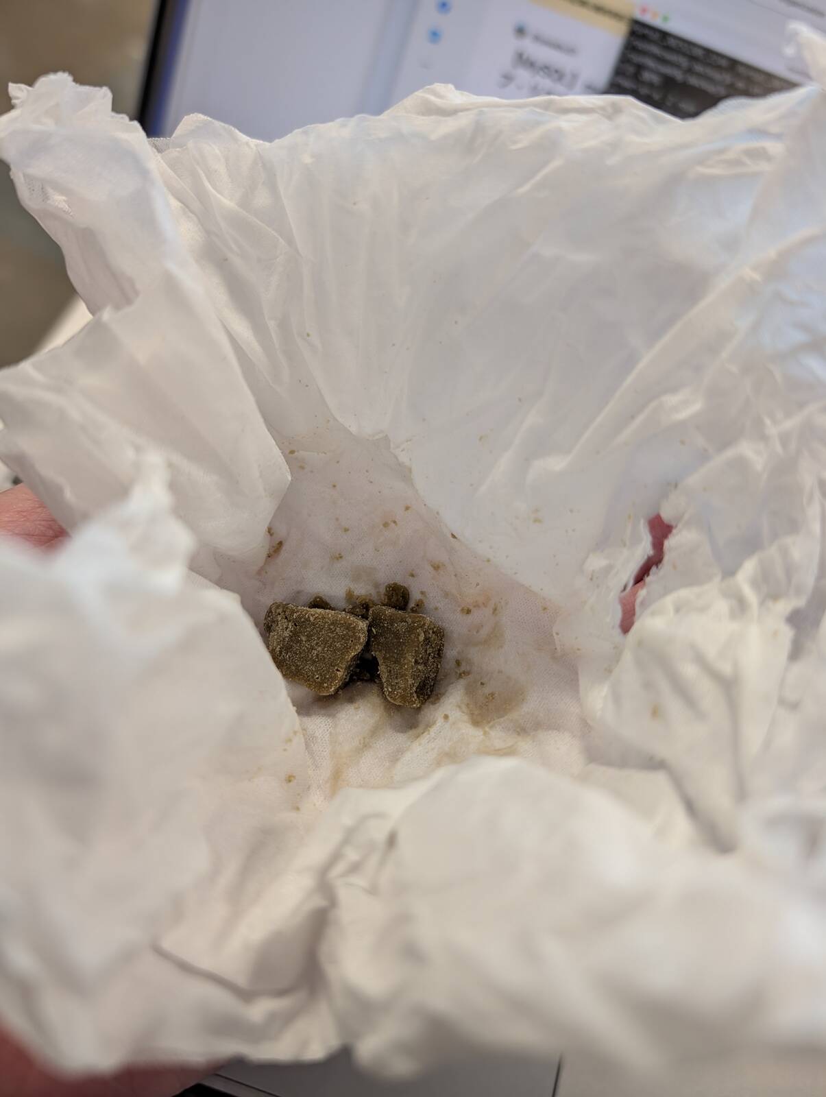 黒砂糖の差し入れ